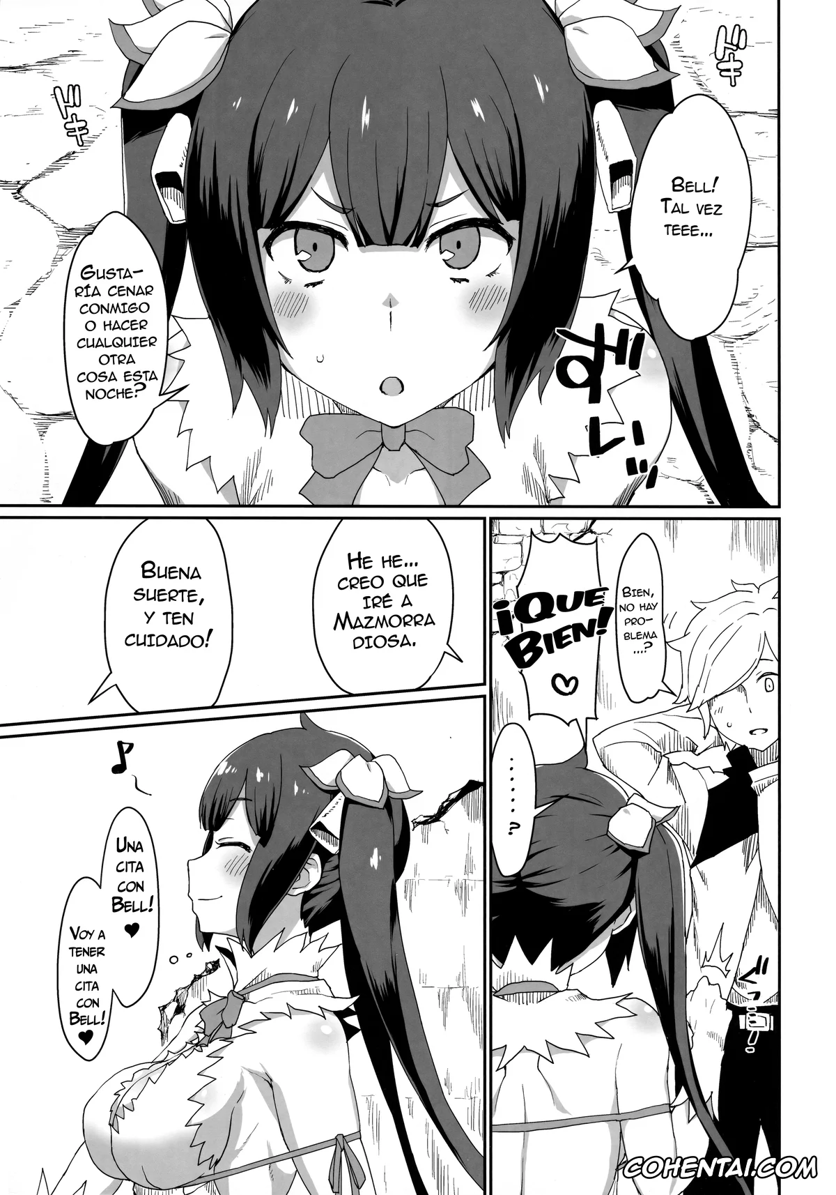 Dungeon ni Deai o Motomeru no wa Machigatteiru Darou ka porno, Hestia porno, GoddessLife Hestia Hen (Dungeon ni Deai o Motomeru no wa Machigatteiru Darou ka), pagina 2