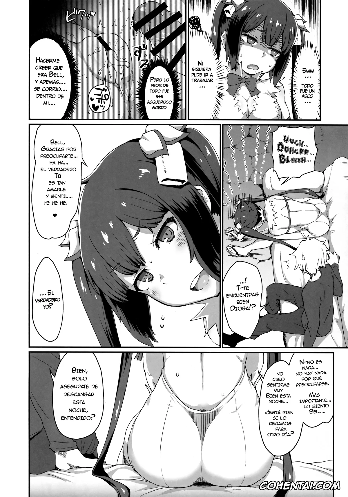 Dungeon ni Deai o Motomeru no wa Machigatteiru Darou ka hentai, Hestia hentai, GoddessLife Hestia Hen (Dungeon ni Deai o Motomeru no wa Machigatteiru Darou ka), pagina 9