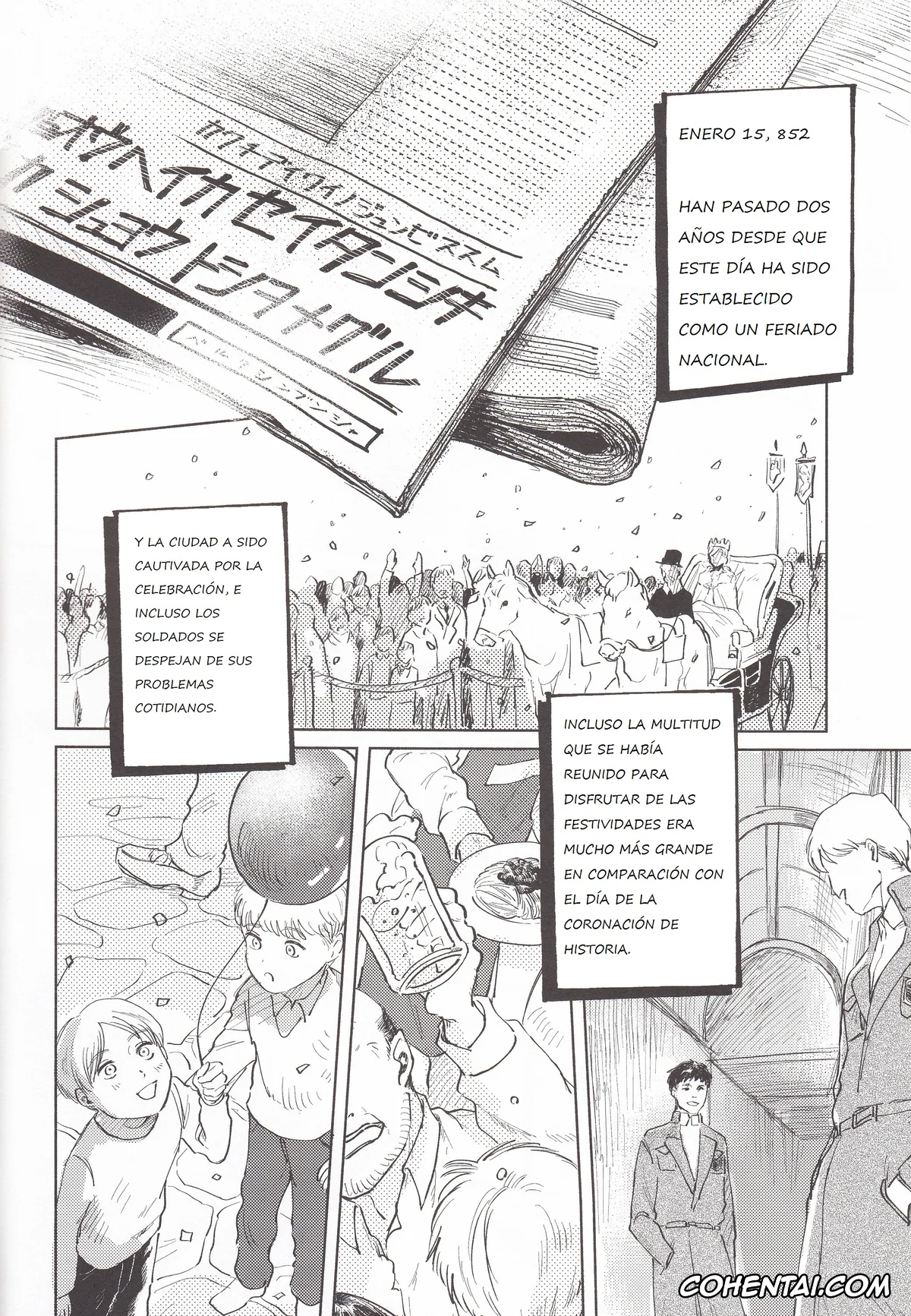 Shingeki No Kyojin | Attack On Titan porno, Eren Jaeger porno, Krista Lenz porno, Anata to Dareka no Yoru (Shingeki no Kyojin), pagina 5