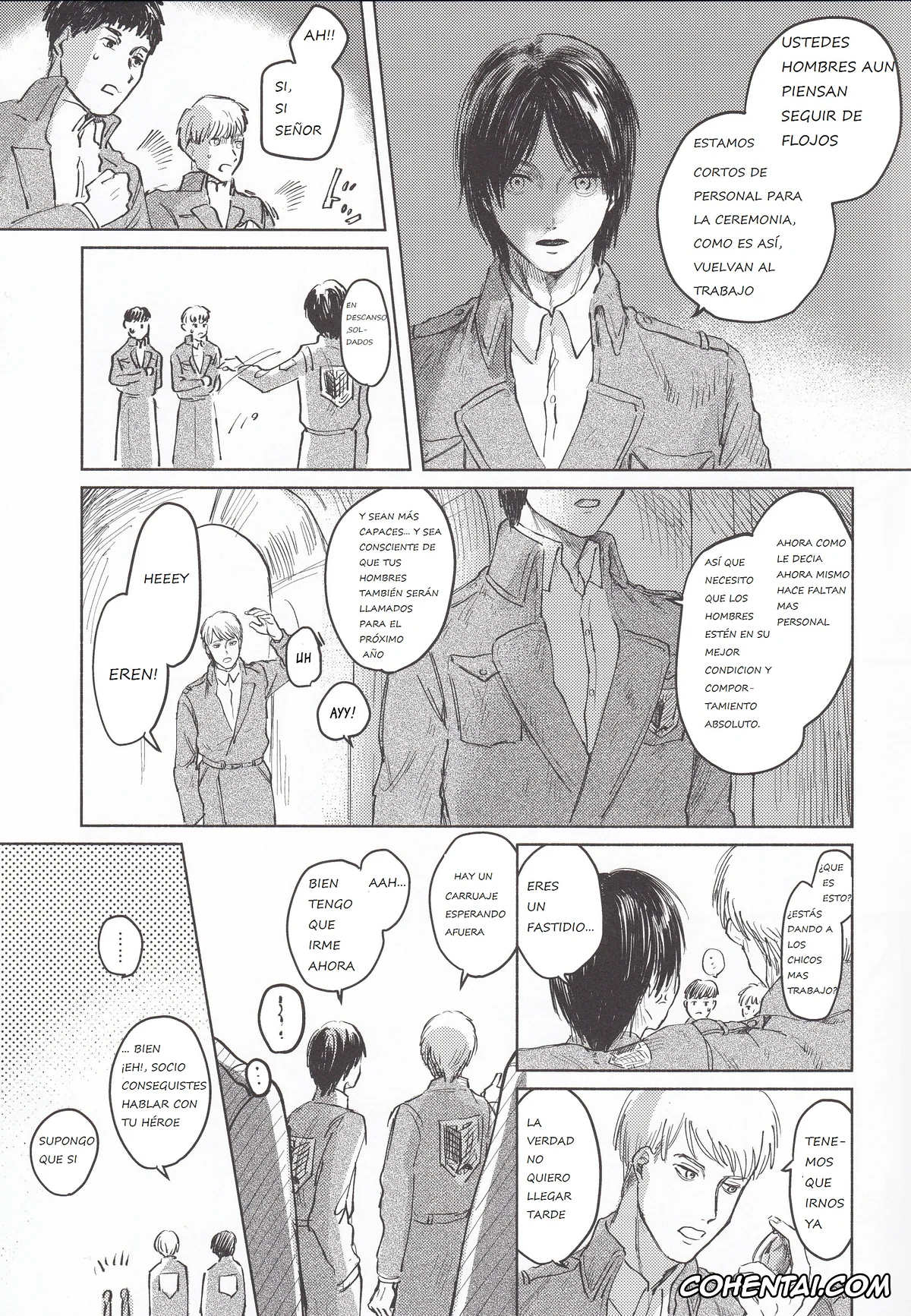 Shingeki No Kyojin | Attack On Titan porno, Eren Jaeger porno, Krista Lenz porno, Anata to Dareka no Yoru (Shingeki no Kyojin), pagina 8