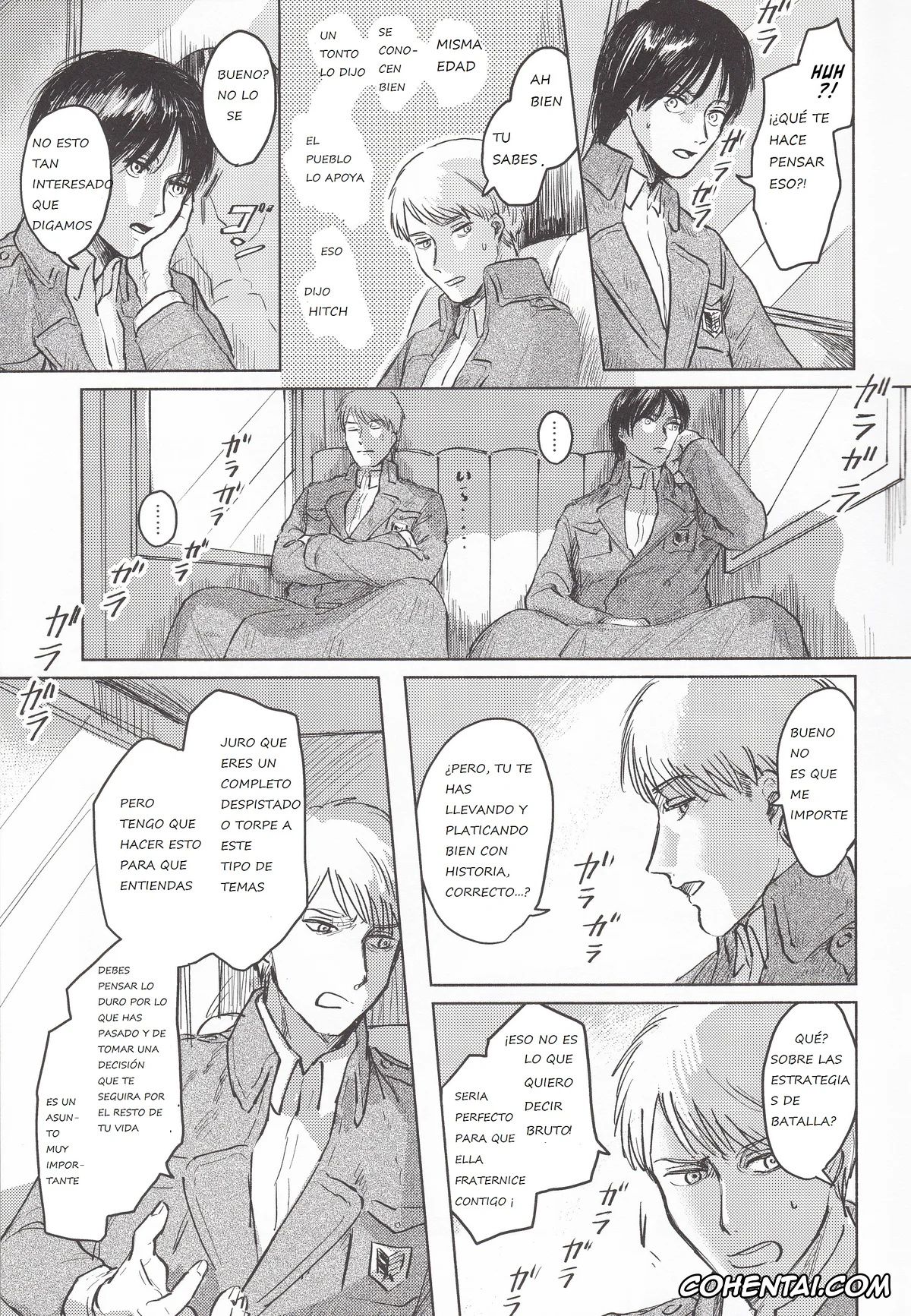 Shingeki No Kyojin | Attack On Titan xxx, Eren Jaeger xxx, Krista Lenz xxx, Anata to Dareka no Yoru (Shingeki no Kyojin), pagina 10