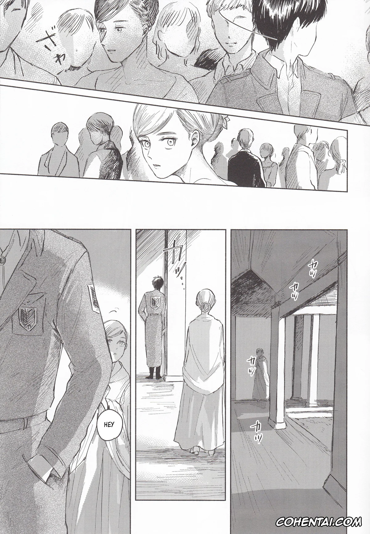 Shingeki No Kyojin | Attack On Titan hentai, Eren Jaeger hentai, Krista Lenz hentai, Anata to Dareka no Yoru (Shingeki no Kyojin), pagina 24