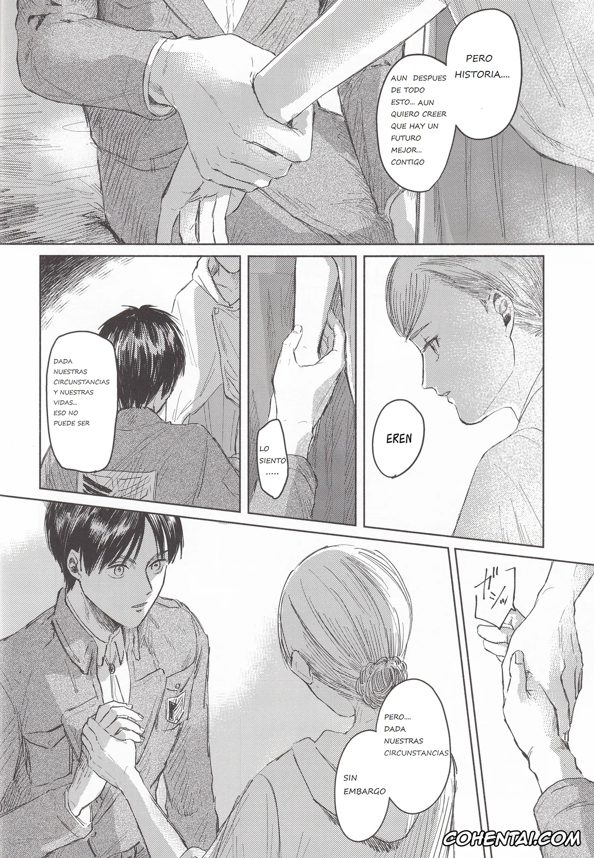 Shingeki No Kyojin | Attack On Titan porno, Eren Jaeger porno, Krista Lenz porno, Anata to Dareka no Yoru (Shingeki no Kyojin), pagina 29