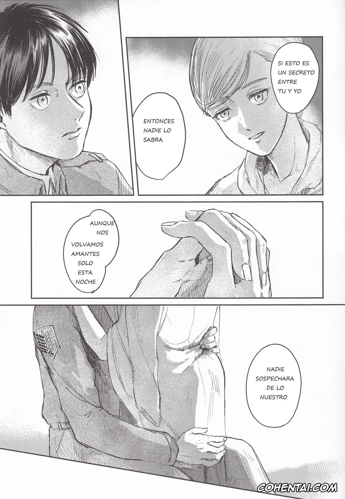 Shingeki No Kyojin | Attack On Titan hentai, Eren Jaeger hentai, Krista Lenz hentai, Anata to Dareka no Yoru (Shingeki no Kyojin), pagina 30
