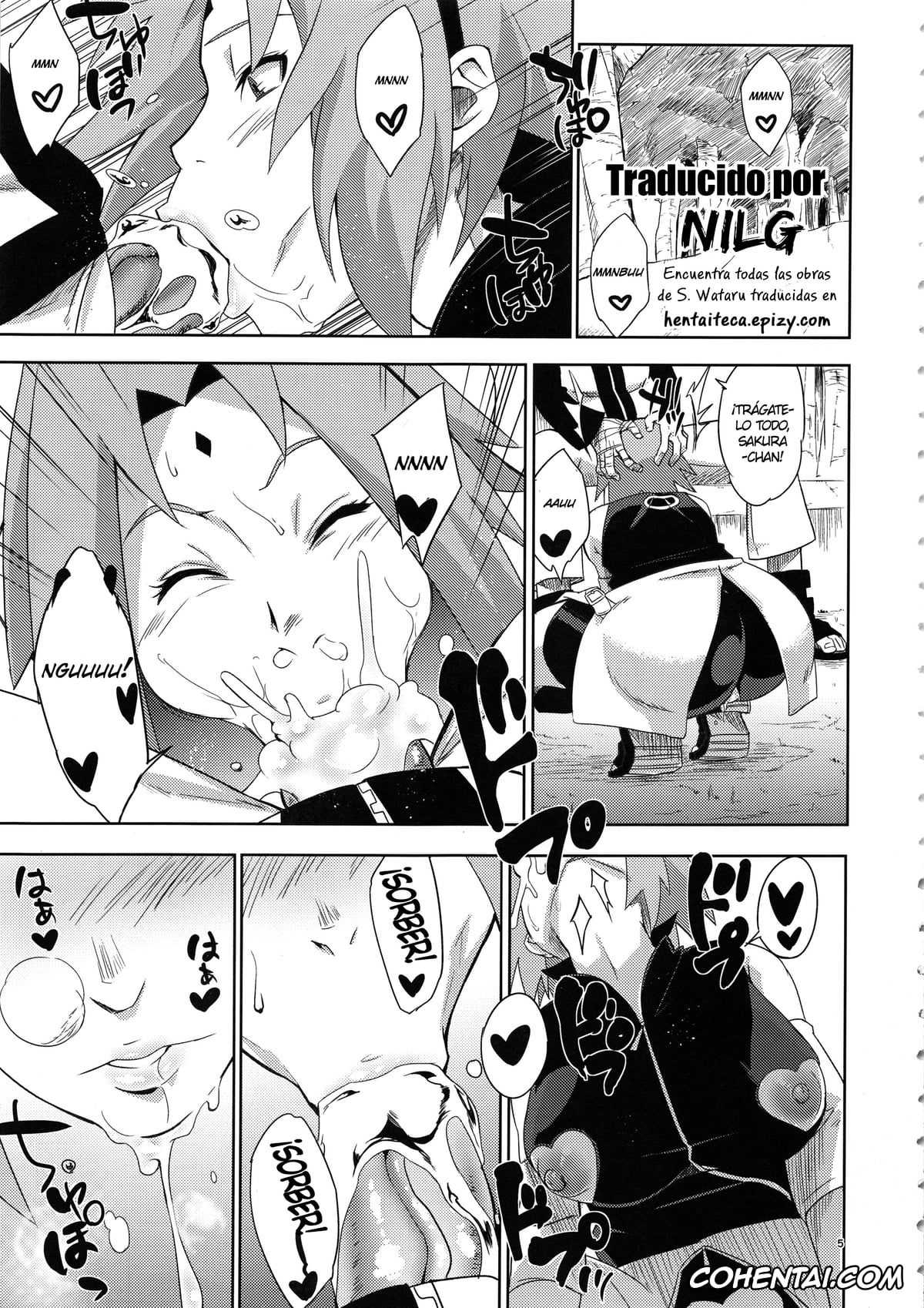 NARUTO xxx, Hinata Hyuga xxx, Naruto Uzumaki xxx, Sakura Haruno xxx, Arashi no Bouken (Naruto), pagina 4