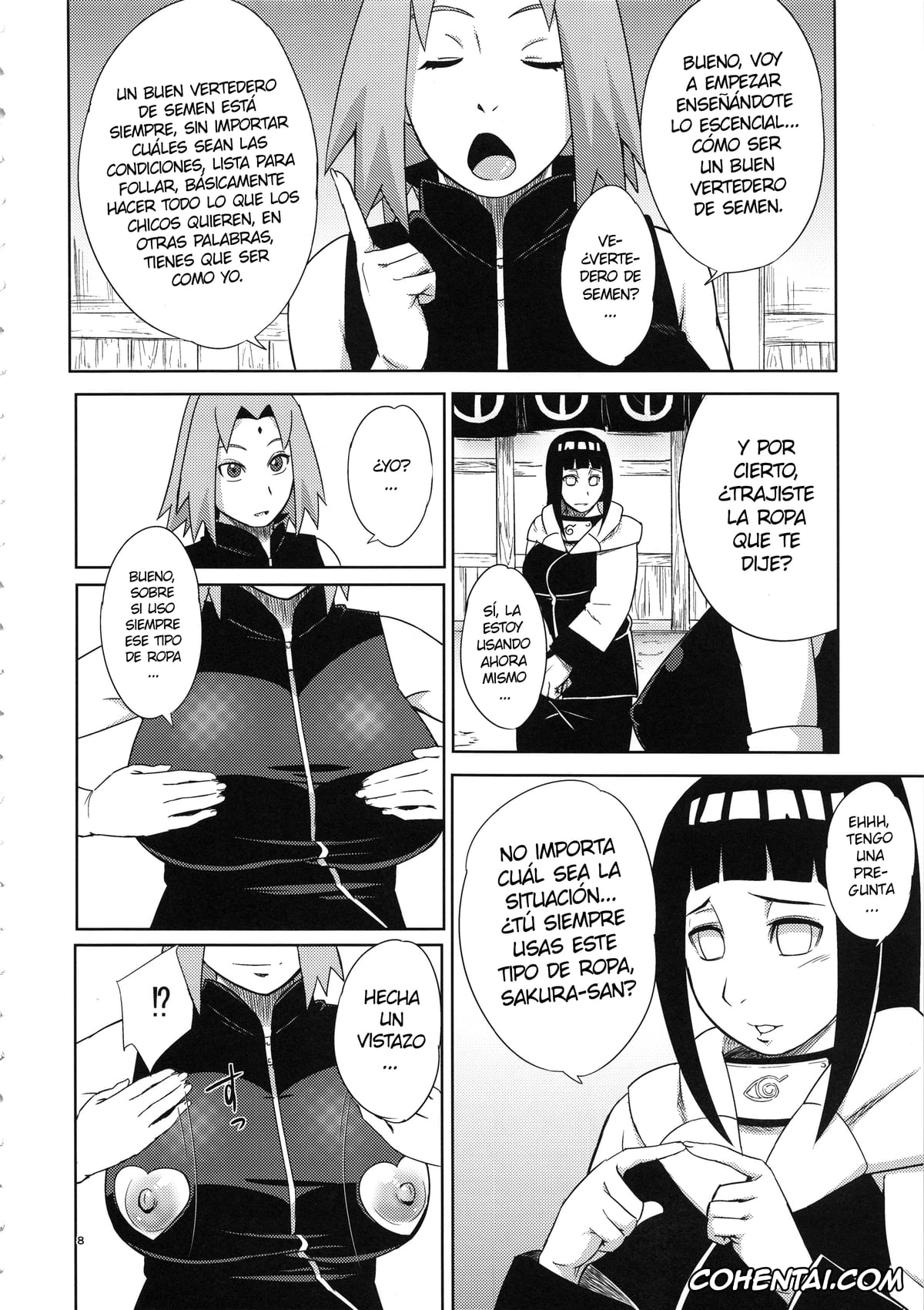 NARUTO xxx, Hinata Hyuga xxx, Naruto Uzumaki xxx, Sakura Haruno xxx, Arashi no Bouken (Naruto), pagina 7