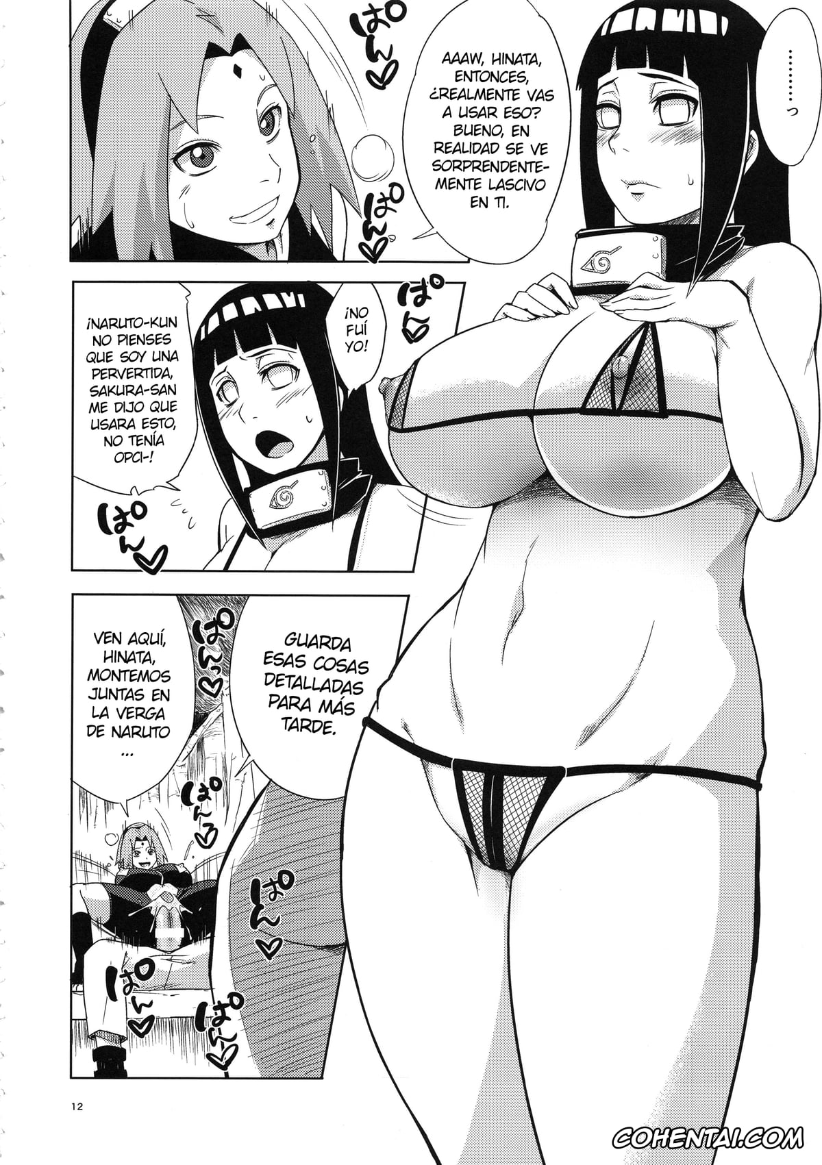 NARUTO porno, Hinata Hyuga porno, Naruto Uzumaki porno, Sakura Haruno porno, Arashi no Bouken (Naruto), pagina 11