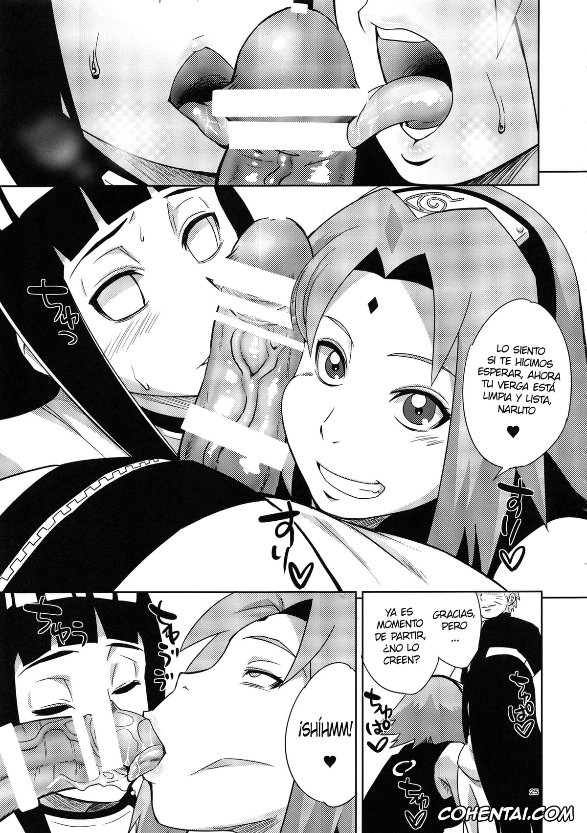 NARUTO hentai, Hinata Hyuga hentai, Naruto Uzumaki hentai, Sakura Haruno hentai, Arashi no Bouken (Naruto), pagina 24