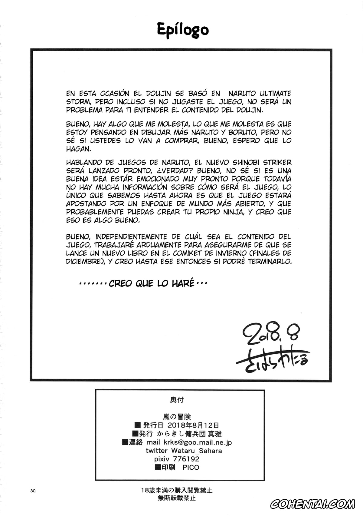 NARUTO porno, Hinata Hyuga porno, Naruto Uzumaki porno, Sakura Haruno porno, Arashi no Bouken (Naruto), pagina 29