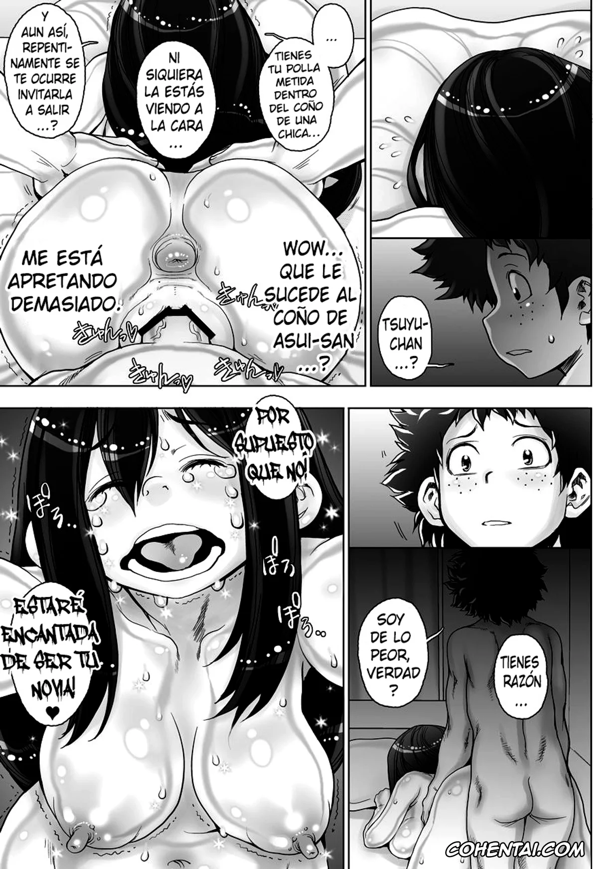 My Hero Academia | Boku No Hero Academia porno, Izuku Midoriya porno, Tsuyu Asui porno, Kaeru desuga, nanika? 2 (Boku no Hero Academia), pagina 17