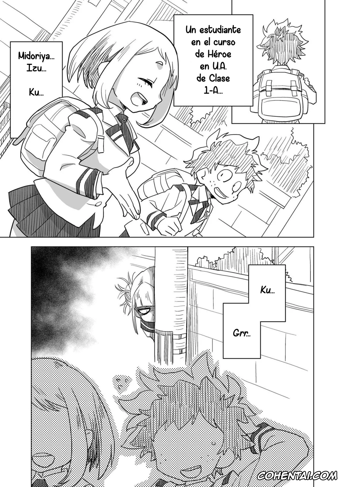 My Hero Academia | Boku No Hero Academia xxx, Himiko Toga xxx, Izuku Midoriya xxx, Momo Yaoyorozu xxx, Ochako Uraraka xxx, Tsuyu Asui xxx, Koisuru Toga Himiko (Boku no Hero Academia), pagina 4