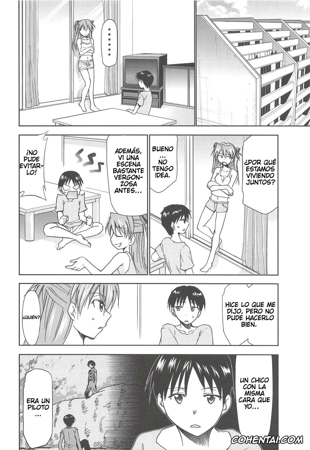 Neon Genesis Evangelion xxx, Asuka Langley Soryu xxx, Kaworu Nagisa xxx, Mari Illustrious Makinami xxx, Misato Katsuragi xxx, Ritsuko Akagi xxx, Ryoji Kaji xxx, Shinji Ikari xxx, RE-TAKE Kai 2 (Neon Genesis Evangelion), pagina 22