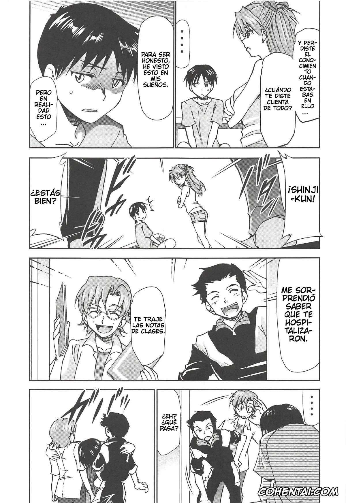 Neon Genesis Evangelion xxx, Asuka Langley Soryu xxx, Kaworu Nagisa xxx, Mari Illustrious Makinami xxx, Misato Katsuragi xxx, Ritsuko Akagi xxx, Ryoji Kaji xxx, Shinji Ikari xxx, RE-TAKE Kai 2 (Neon Genesis Evangelion), pagina 25