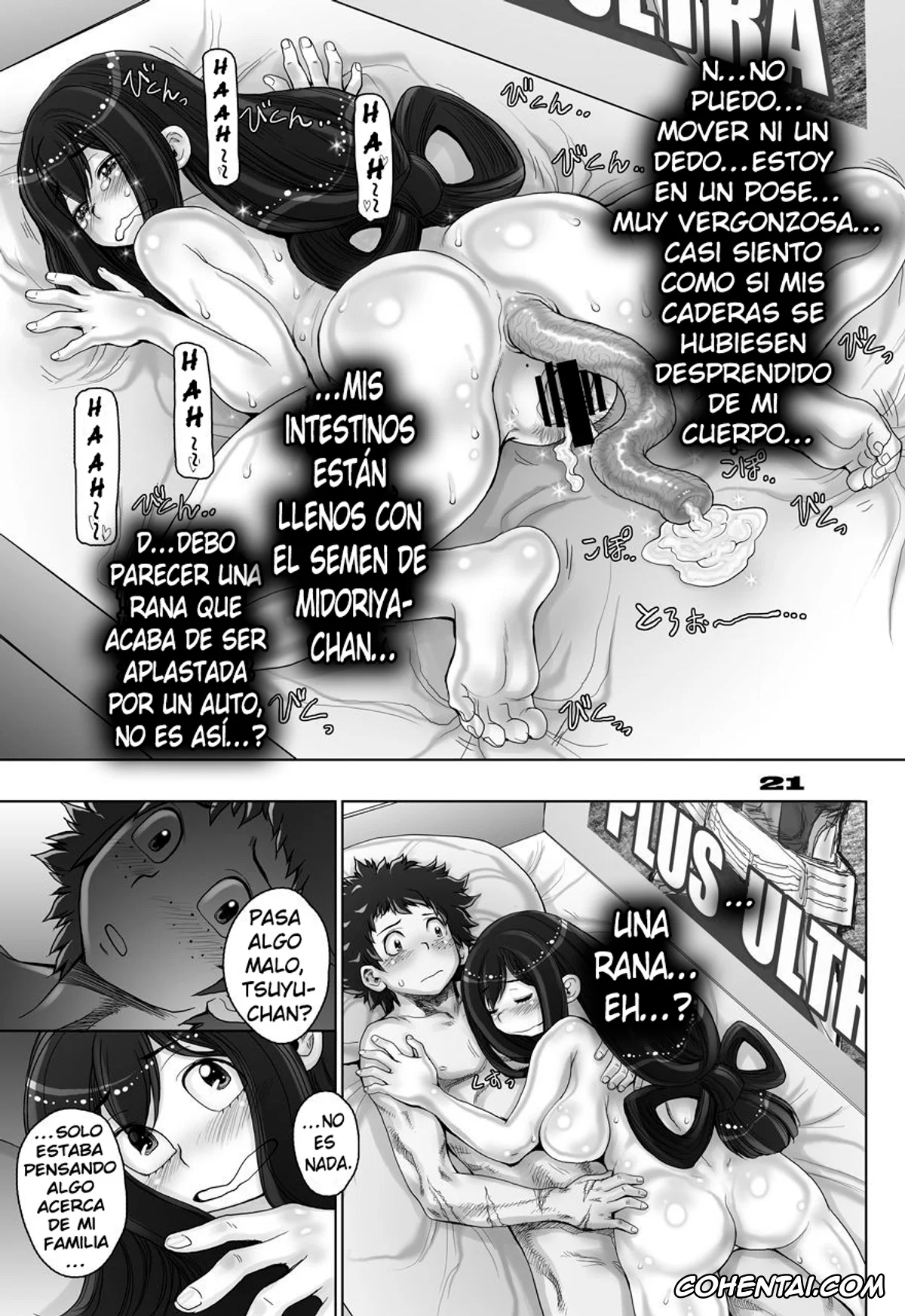 My Hero Academia | Boku No Hero Academia porno, Izuku Midoriya porno, Tsuyu Asui porno, Kaeru desuga, nanika? 3 (Boku no Hero Academia), pagina 20