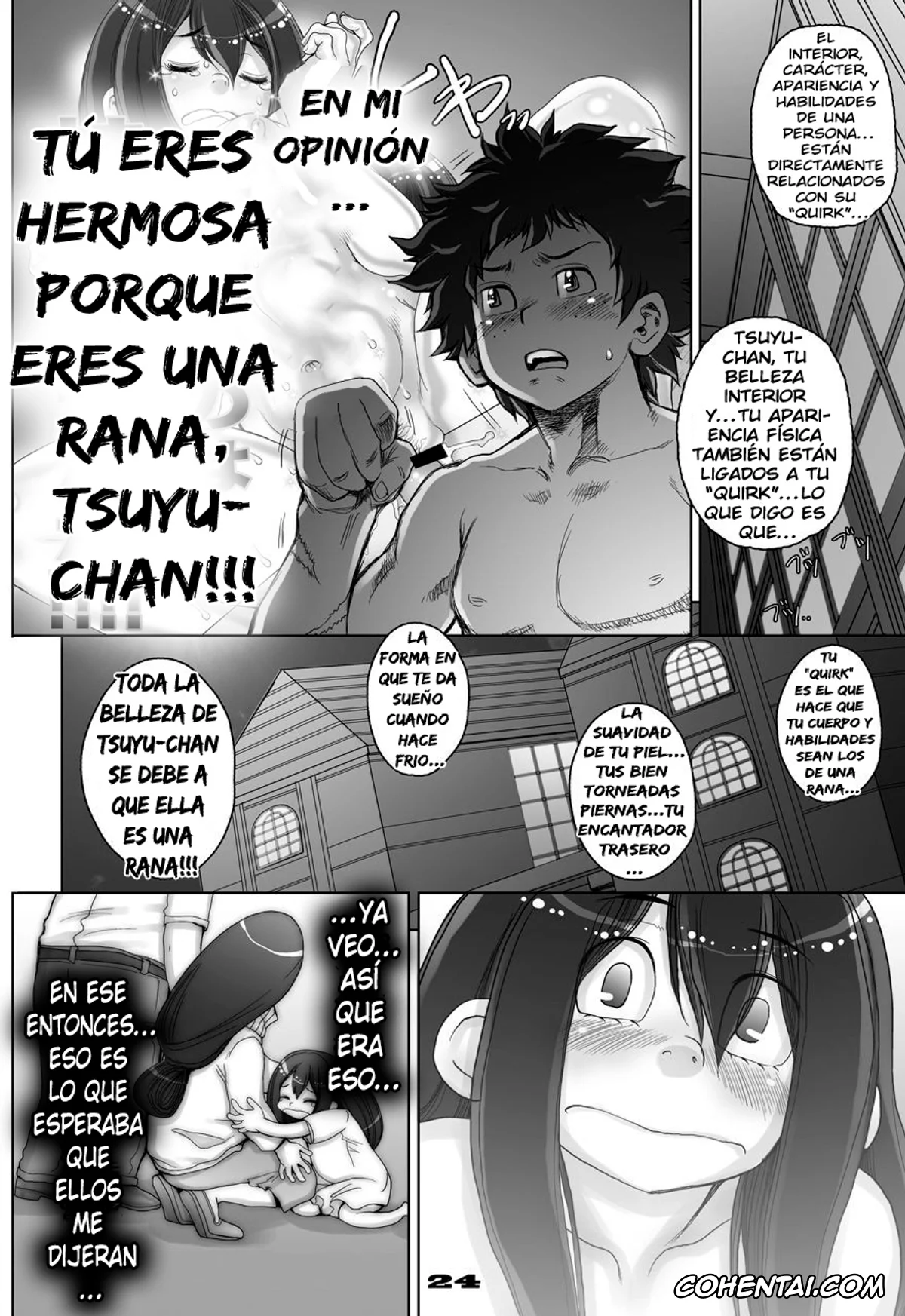 My Hero Academia | Boku No Hero Academia porno, Izuku Midoriya porno, Tsuyu Asui porno, Kaeru desuga, nanika? 3 (Boku no Hero Academia), pagina 23