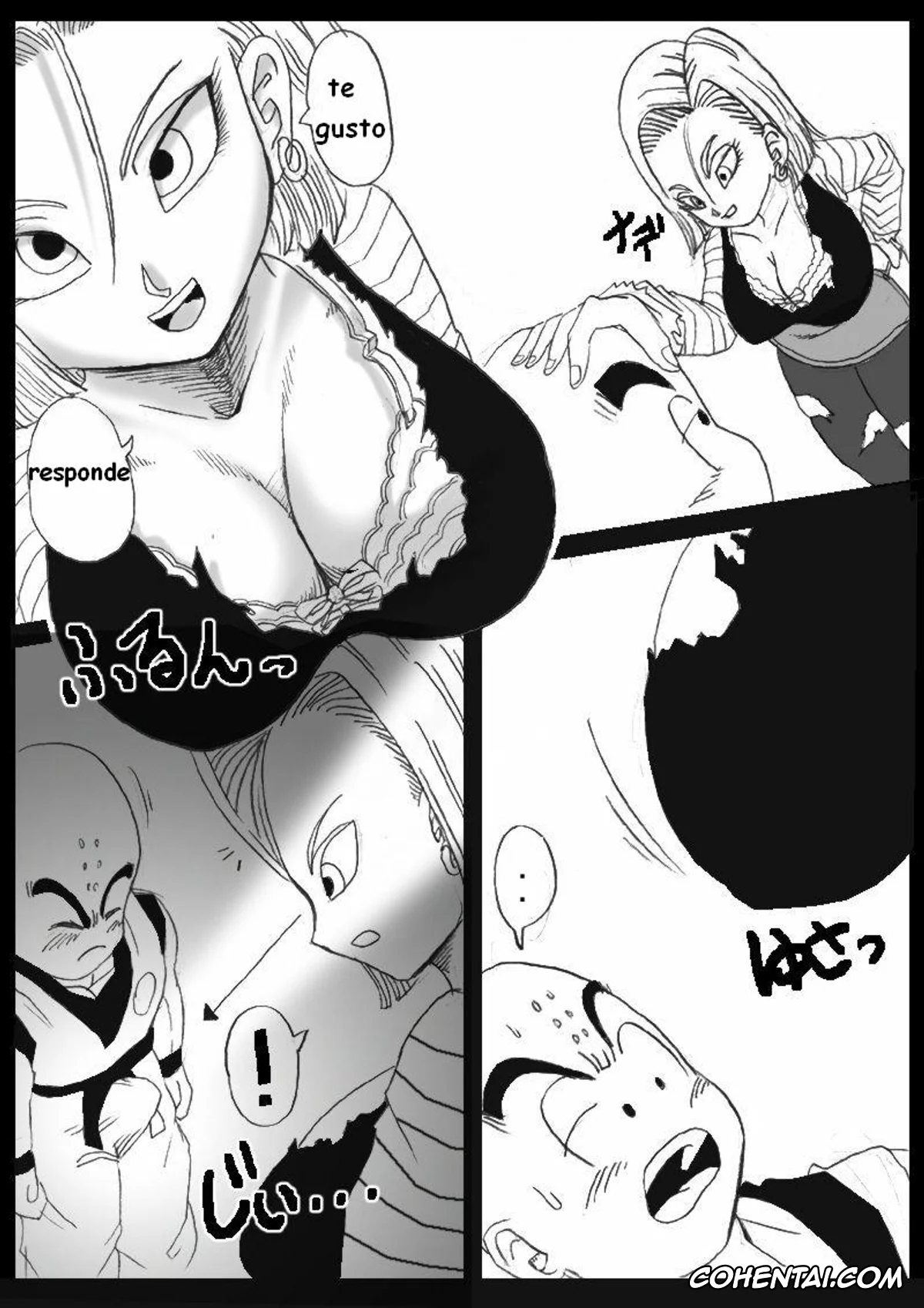 Dragon Ball Z hentai, Android 18 hentai, Bulma Briefs hentai, Krillin hentai, Son Goku hentai, Dragon Road (Dragon Ball Z), pagina 9