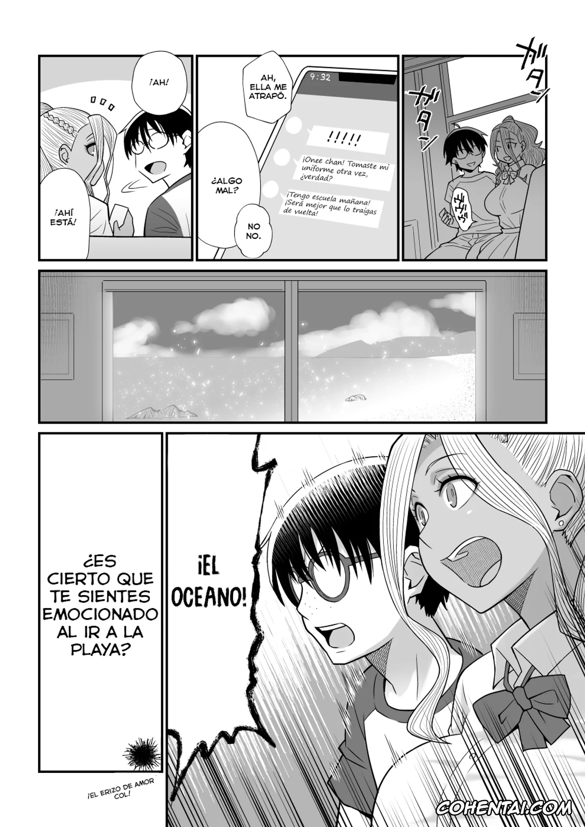 Oshiete! Galko-chan porno, Galko-nee porno, Kanojo ga Mizugi ni Kigaetara (Oshiete! Galko-chan), pagina 5