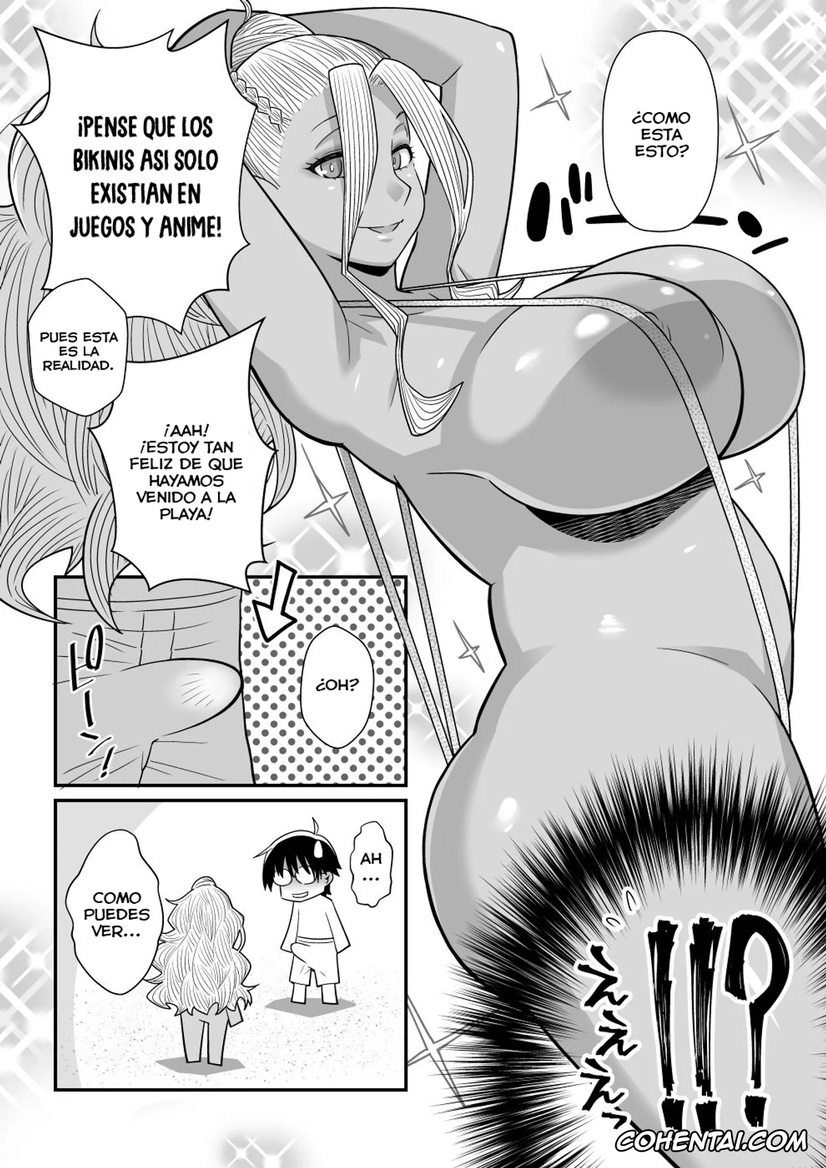 Oshiete! Galko-chan hentai, Galko-nee hentai, Kanojo ga Mizugi ni Kigaetara (Oshiete! Galko-chan), pagina 6