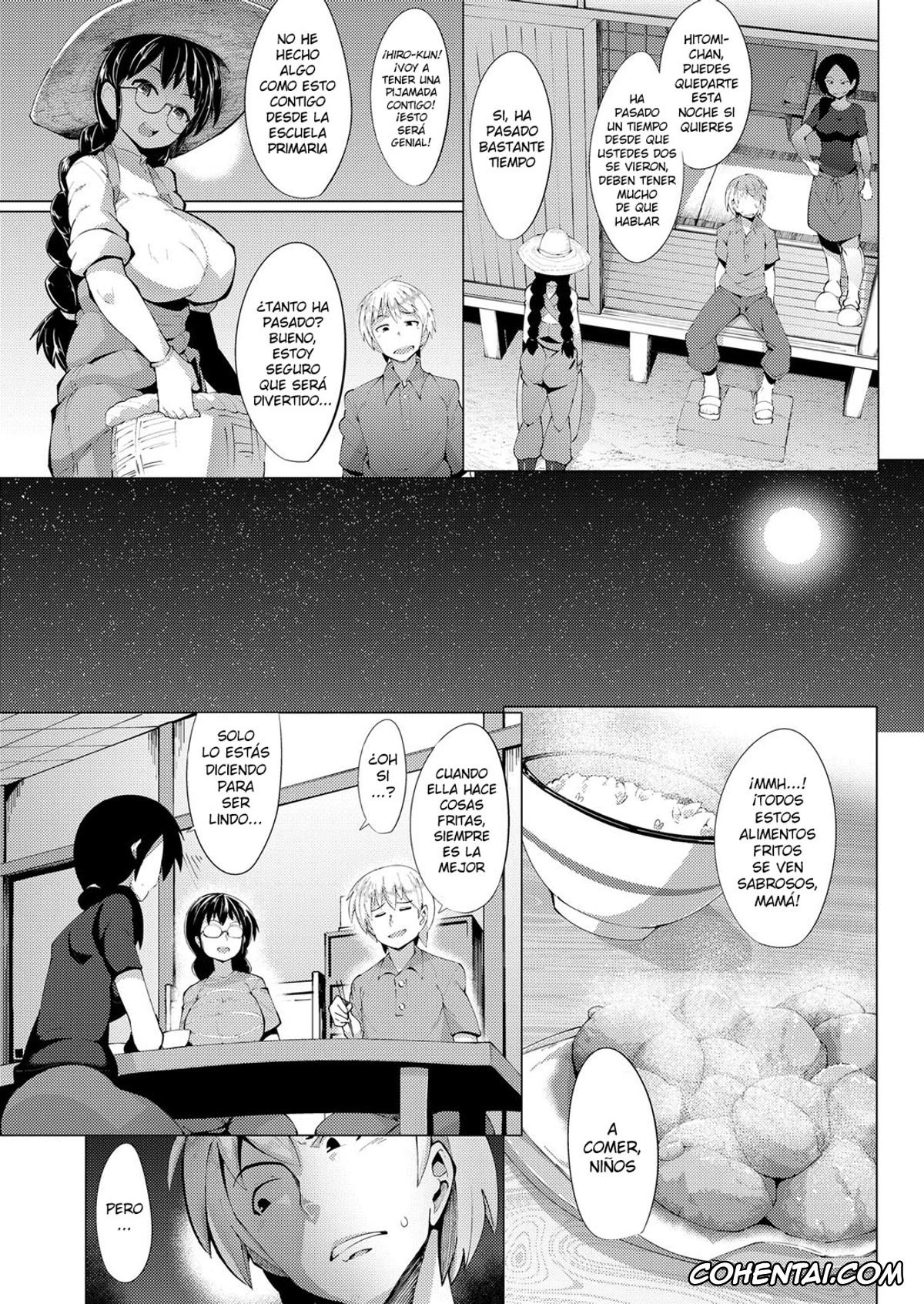 Revistas hentai, COMIC ExE hentai, Kaettekita Inakamon (COMIC ExE 11), pagina 3