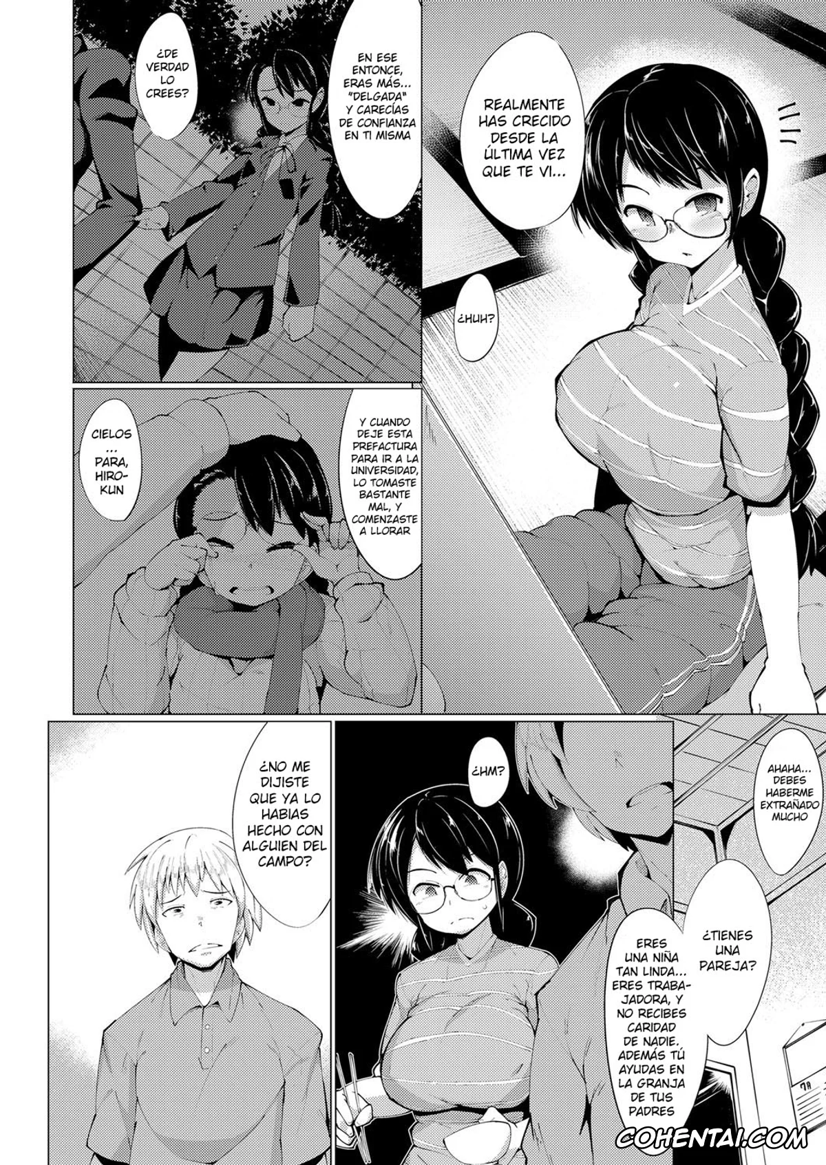 Revistas xxx, COMIC ExE xxx, Kaettekita Inakamon (COMIC ExE 11), pagina 4