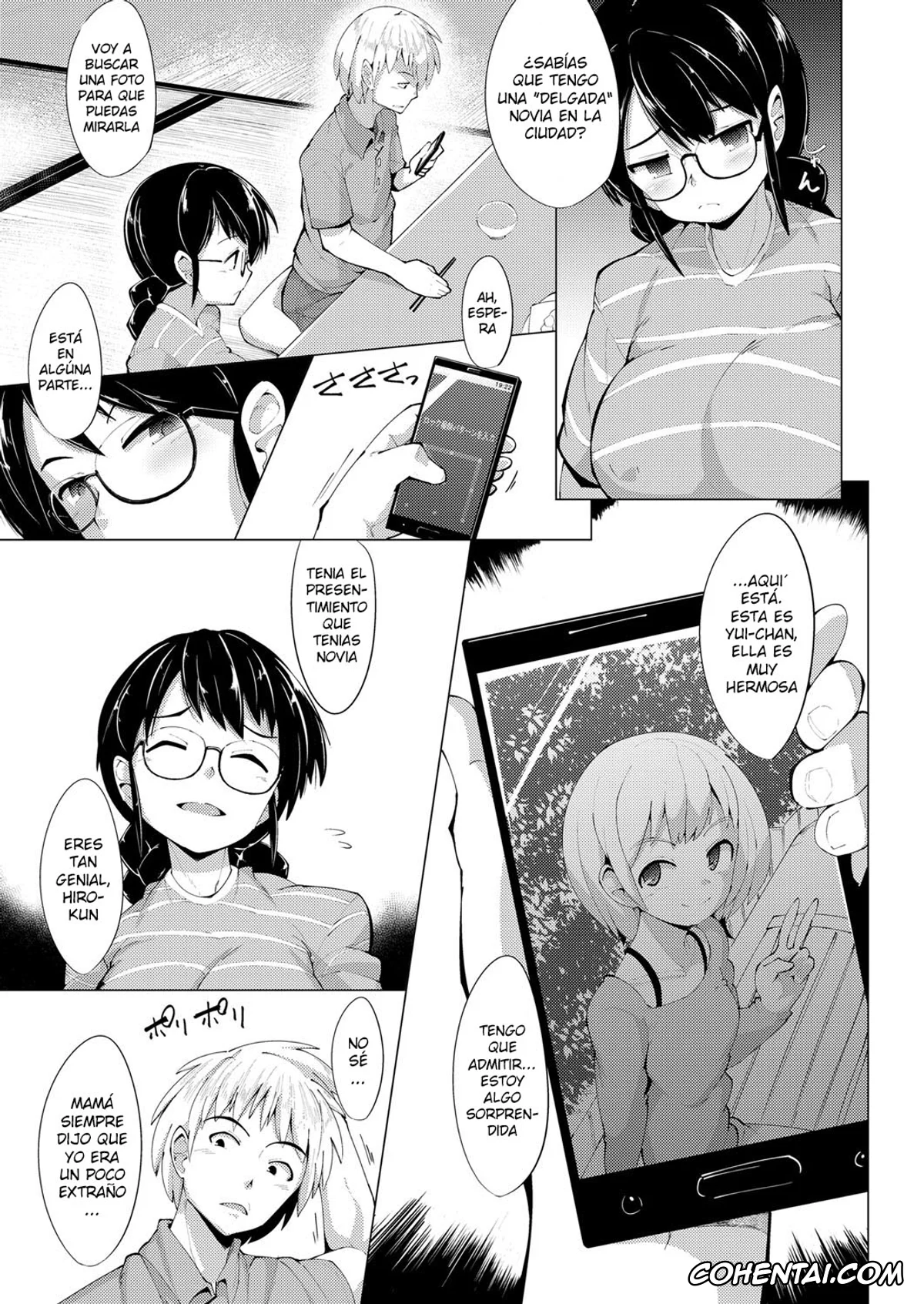 Revistas porno, COMIC ExE porno, Kaettekita Inakamon (COMIC ExE 11), pagina 5