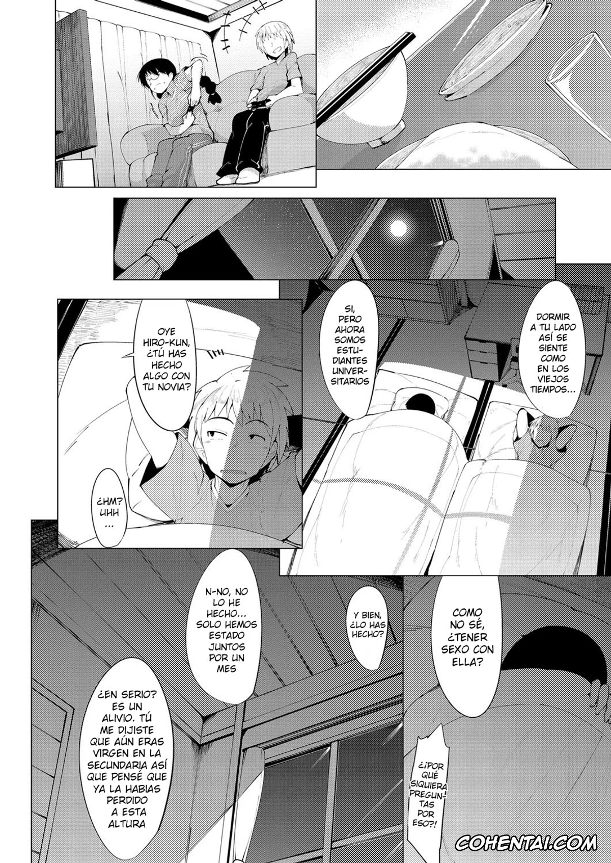 Revistas hentai, COMIC ExE hentai, Kaettekita Inakamon (COMIC ExE 11), pagina 6