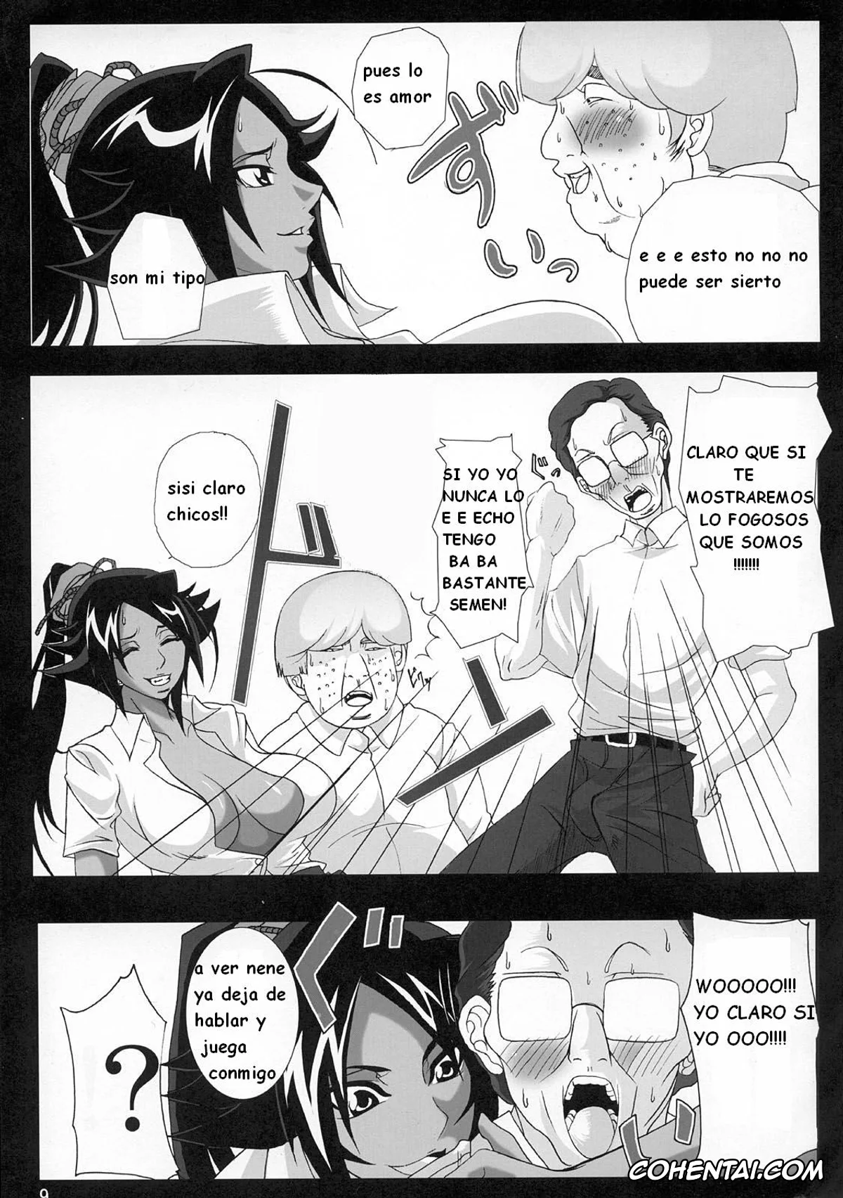 Bleach xxx, Yoruichi Shihoin xxx, Benten Kairaku 9 (Bleach), pagina 4