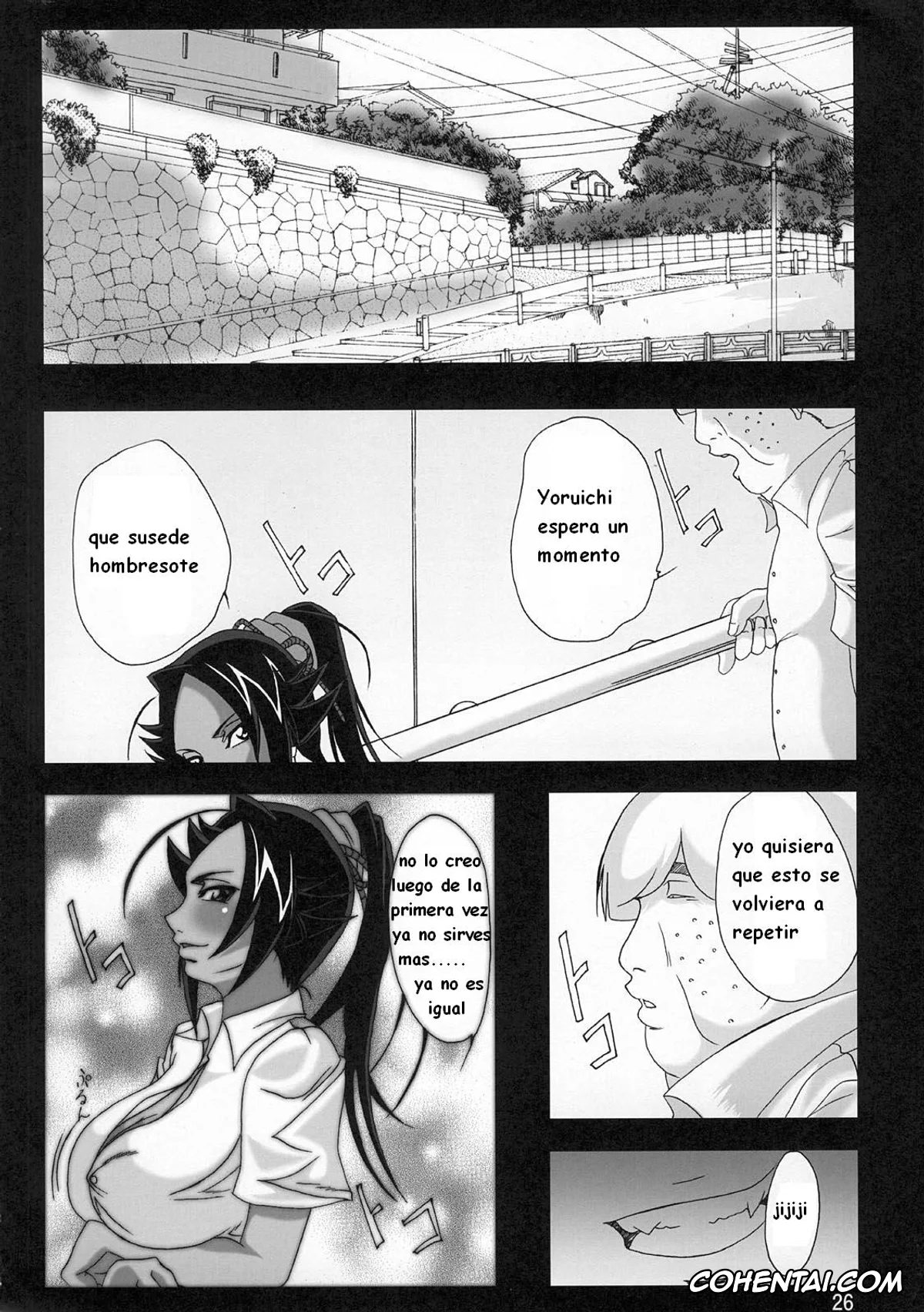 Bleach hentai, Yoruichi Shihoin hentai, Benten Kairaku 9 (Bleach), pagina 21