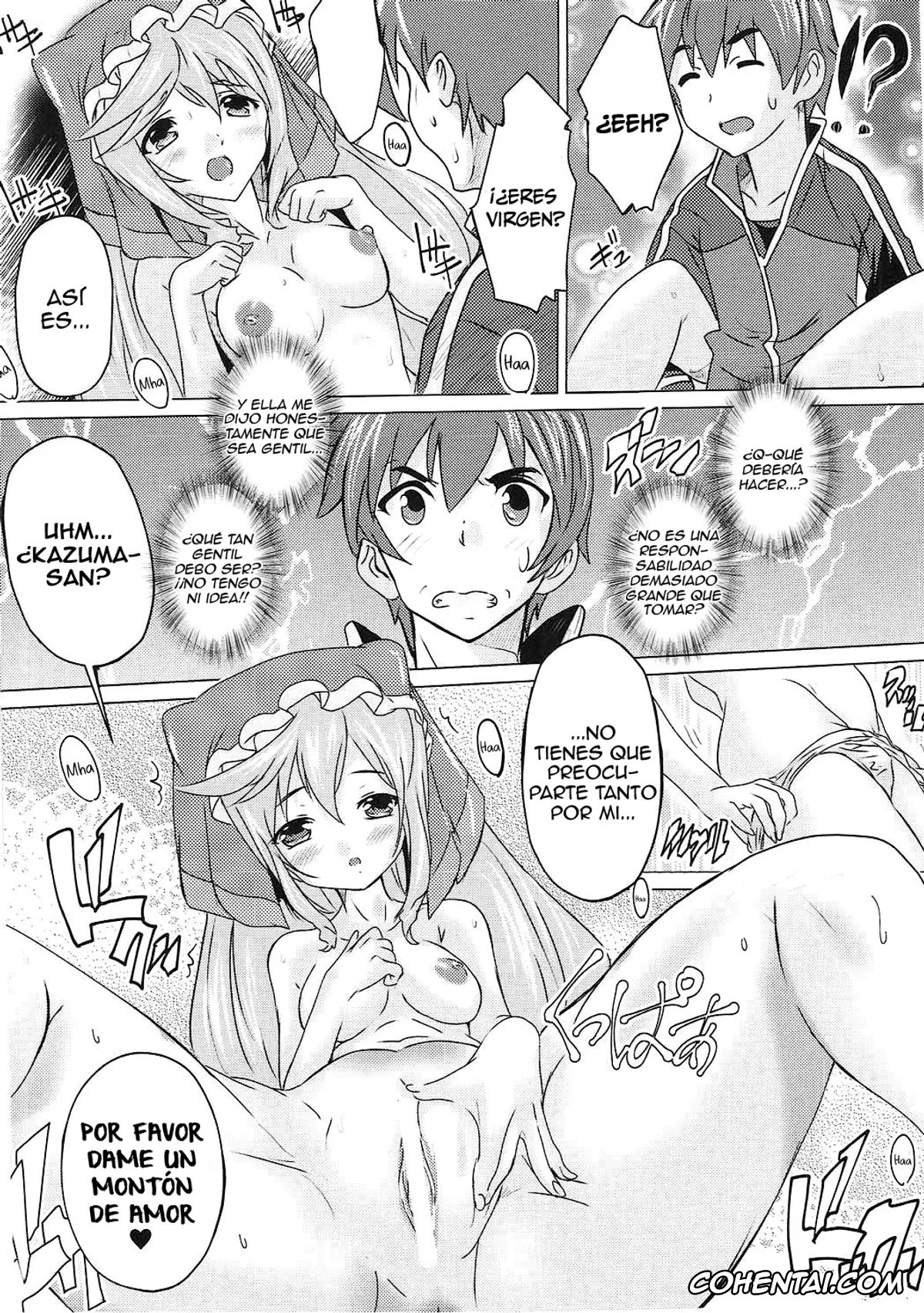 Kono Subarashii Sekai ni Syukufuku o! porno, Eris porno, Kazuma Satou porno, Kono Subarashii Megami to Syukufuku o! (Kono Subarashii Sekai ni Syukufuku o!), pagina 11
