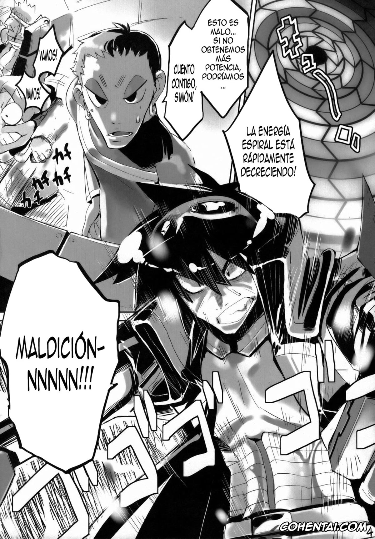 Tengen Toppa Gurren Lagann hentai, Yoko Ritona | Yoko Littner hentai, 120% DRILL (Tengen Toppa Gurren Lagann), pagina 3
