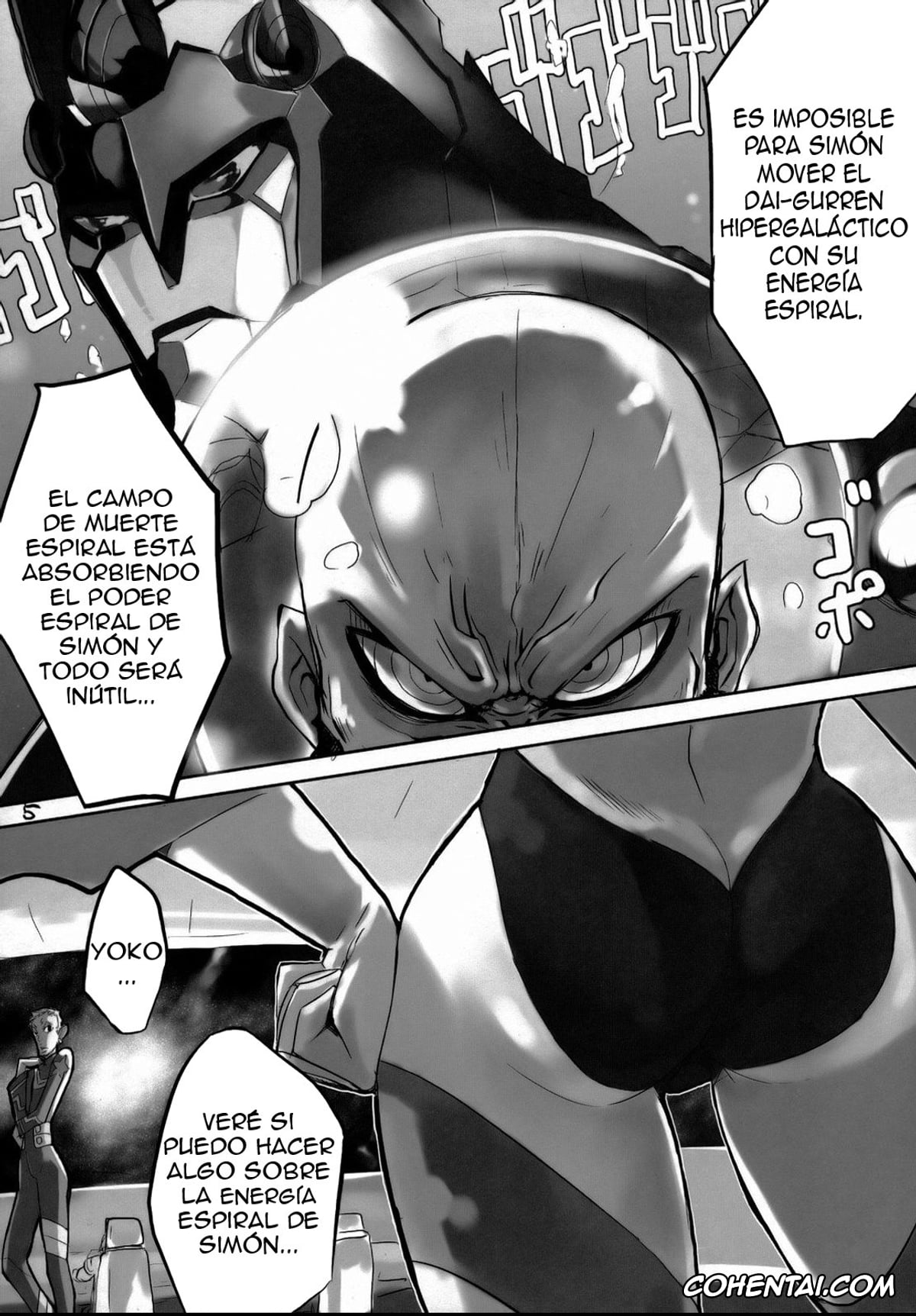 Tengen Toppa Gurren Lagann xxx, Yoko Ritona | Yoko Littner xxx, 120% DRILL (Tengen Toppa Gurren Lagann), pagina 4