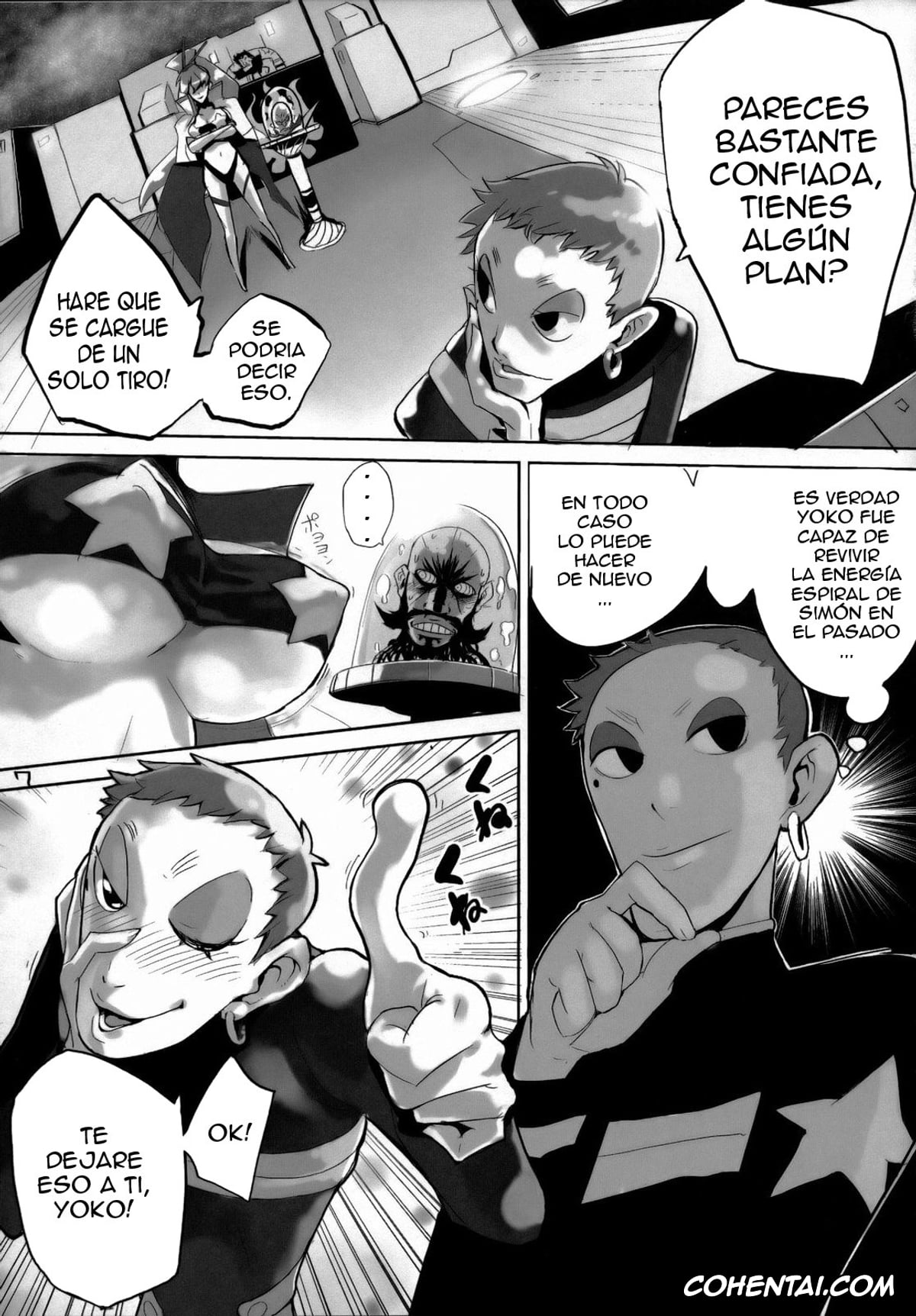 Tengen Toppa Gurren Lagann hentai, Yoko Ritona | Yoko Littner hentai, 120% DRILL (Tengen Toppa Gurren Lagann), pagina 6