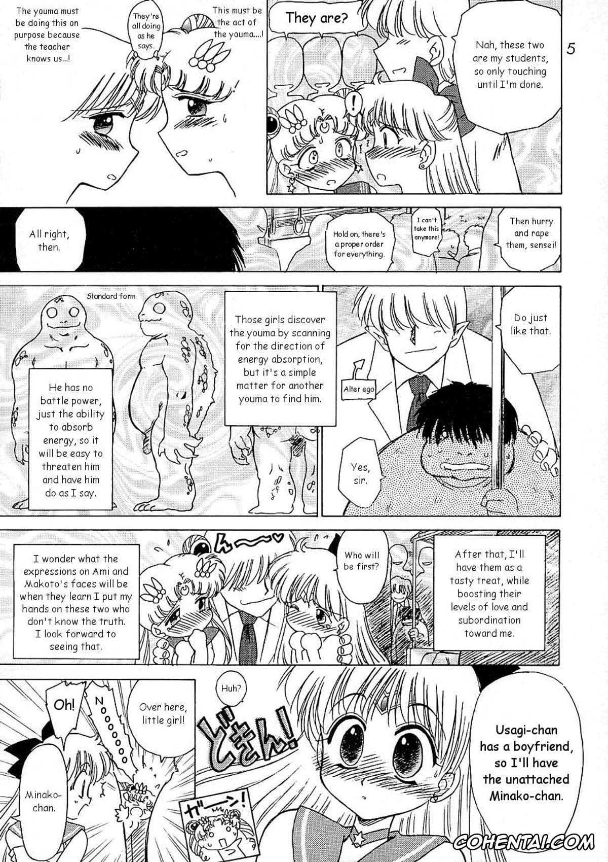Sailor Moon | Bishoujo Senshi Sailor Moon xxx, Sailor Moon | Usagi Tsukino xxx, Sailor Venus | Minako Aino xxx, Yo-Yo Ma (Bishoujo Senshi Sailor Moon), pagina 4