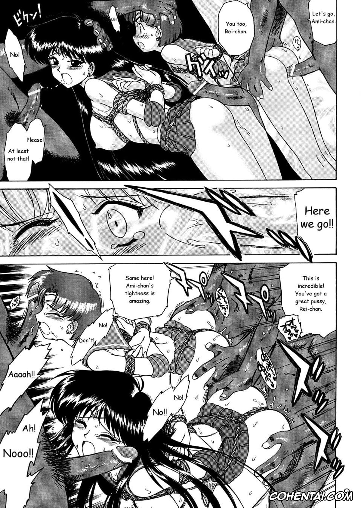Sailor Moon | Bishoujo Senshi Sailor Moon porno, Sailor Mars | Rei Hino porno, Sailor Mercury | Ami Mizuno porno, Diver Down (Bishoujo Senshi Sailor Moon), pagina 8