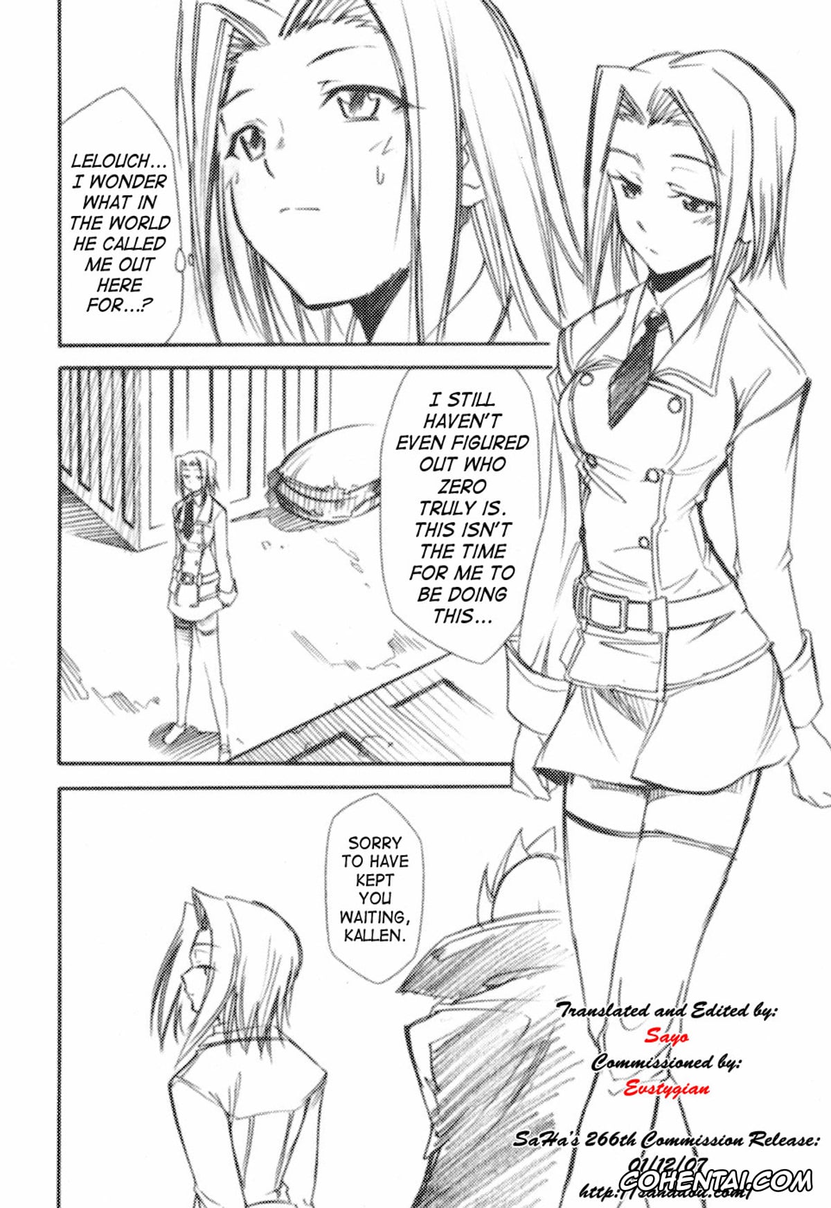 Code Geass porno, C.c. porno, Kallen Stadtfeld | Kallen Kouzuki porno, Lelouch Vi Britannia porno, Shirley Fenette porno, Code Eross (Code Geass), pagina 5