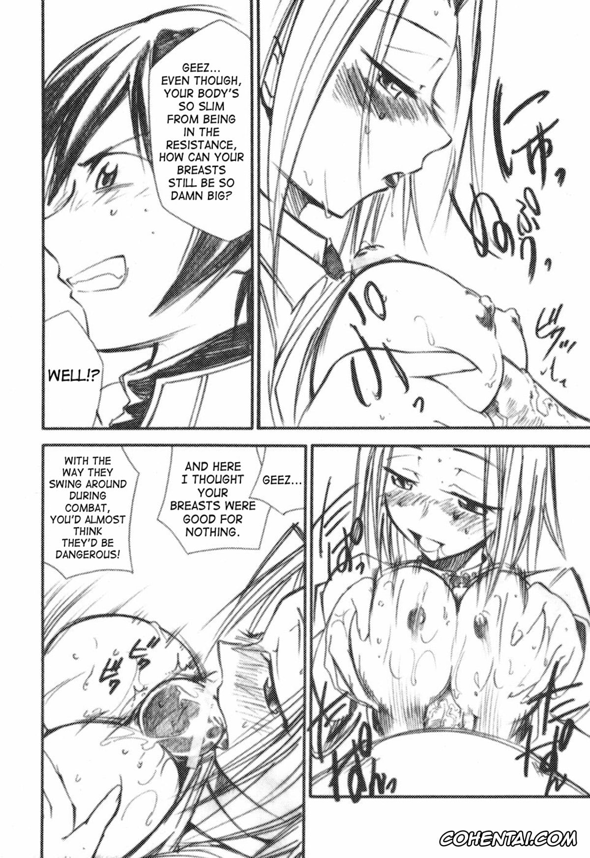Code Geass xxx, C.c. xxx, Kallen Stadtfeld | Kallen Kouzuki xxx, Lelouch Vi Britannia xxx, Shirley Fenette xxx, Code Eross (Code Geass), pagina 13