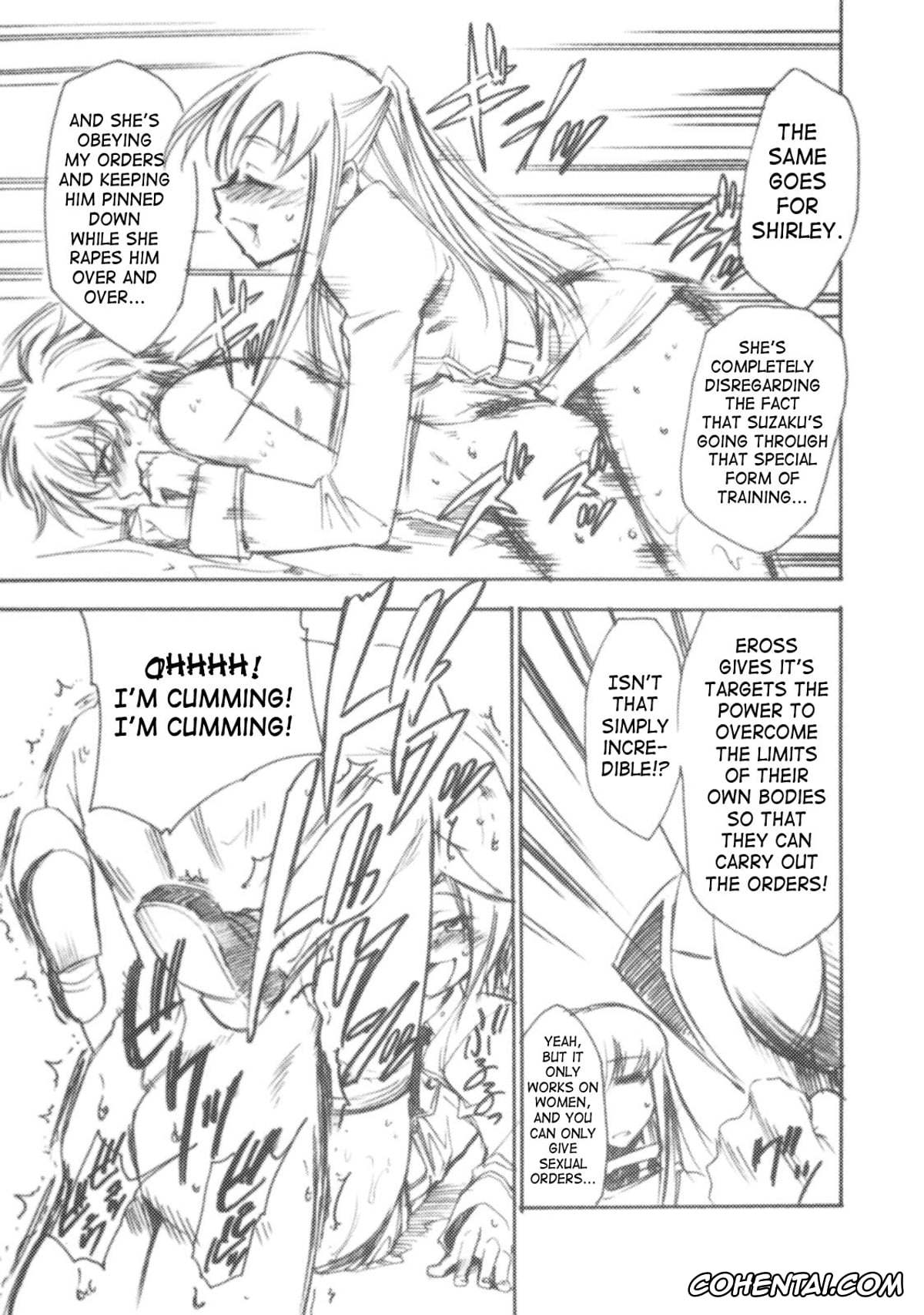 Code Geass hentai, C.c. hentai, Euphemia Li Britannia hentai, Kallen Stadtfeld | Kallen Kouzuki hentai, Lelouch Vi Britannia hentai, Shirley Fenette hentai, Suzaku Kururugi hentai, Code Eross 2: Ero no Kishidan (Code Geass), pagina 12