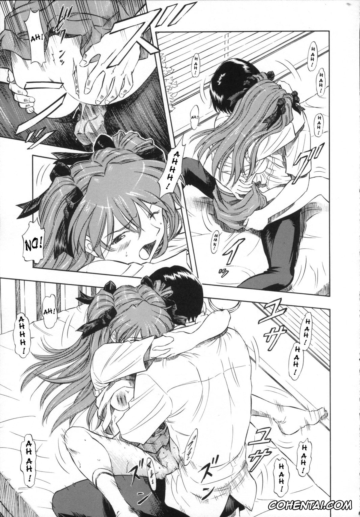 Neon Genesis Evangelion xxx, Asuka Langley Soryu xxx, Rei Ayanami xxx, Ayanami Asuka Milk Cafe Au Lait (Neon Genesis Evangelion), pagina 10