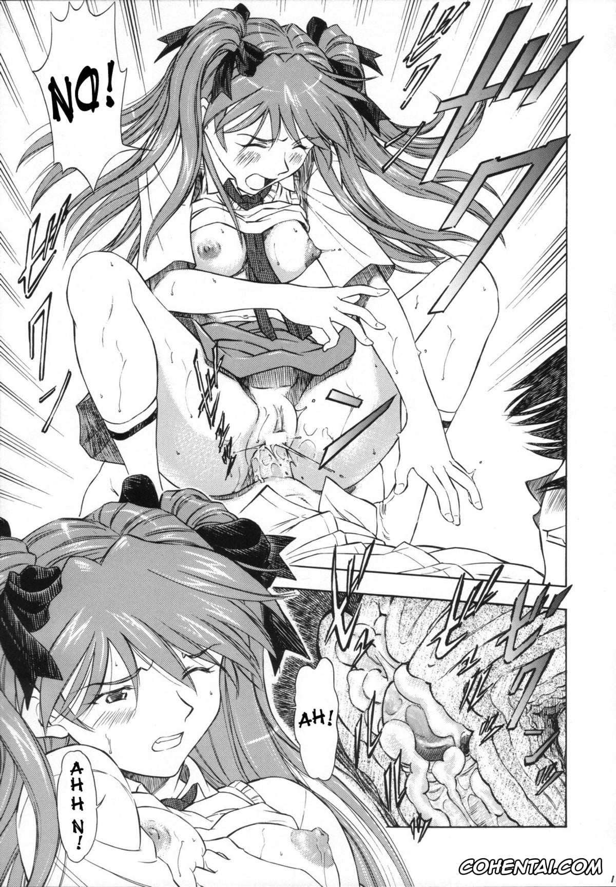 Neon Genesis Evangelion hentai, Asuka Langley Soryu hentai, Rei Ayanami hentai, Ayanami Asuka Milk Cafe Au Lait (Neon Genesis Evangelion), pagina 12