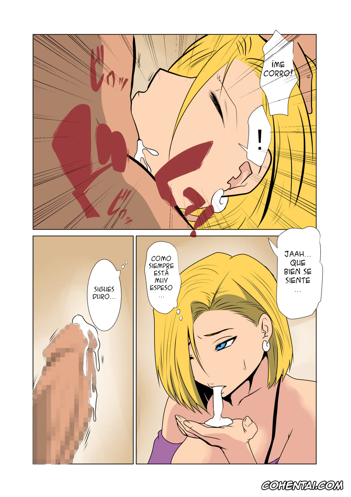 Dragon Ball Z xxx, Android 18 xxx, Master Roshi xxx, Hitozuma wa Jijii no Osewa o Shimasu (Dragon Ball Z), pagina 7