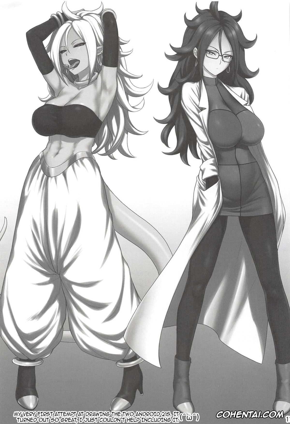 Dragon Ball xxx, Dragon Ball Z xxx, Android 18 xxx, Android 21 xxx, Son Goku xxx, Vegeta xxx, 1-tsubu de 2-do Oishii (Dragon Ball FighterZ), pagina 19