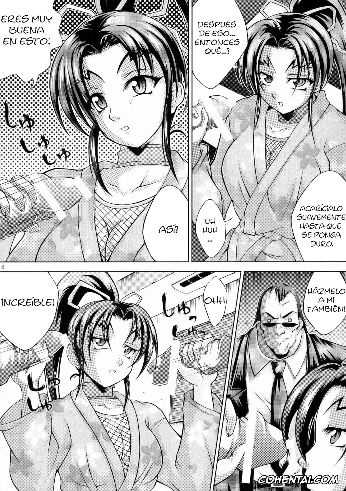 Historys Strongest Disciple Kenichi | Shijou Saikyou No Deshi Kenichi hentai, Shigure Kosaka hentai, Shigure no Arbeit (History’s Strongest Disciple Kenichi), pagina 9