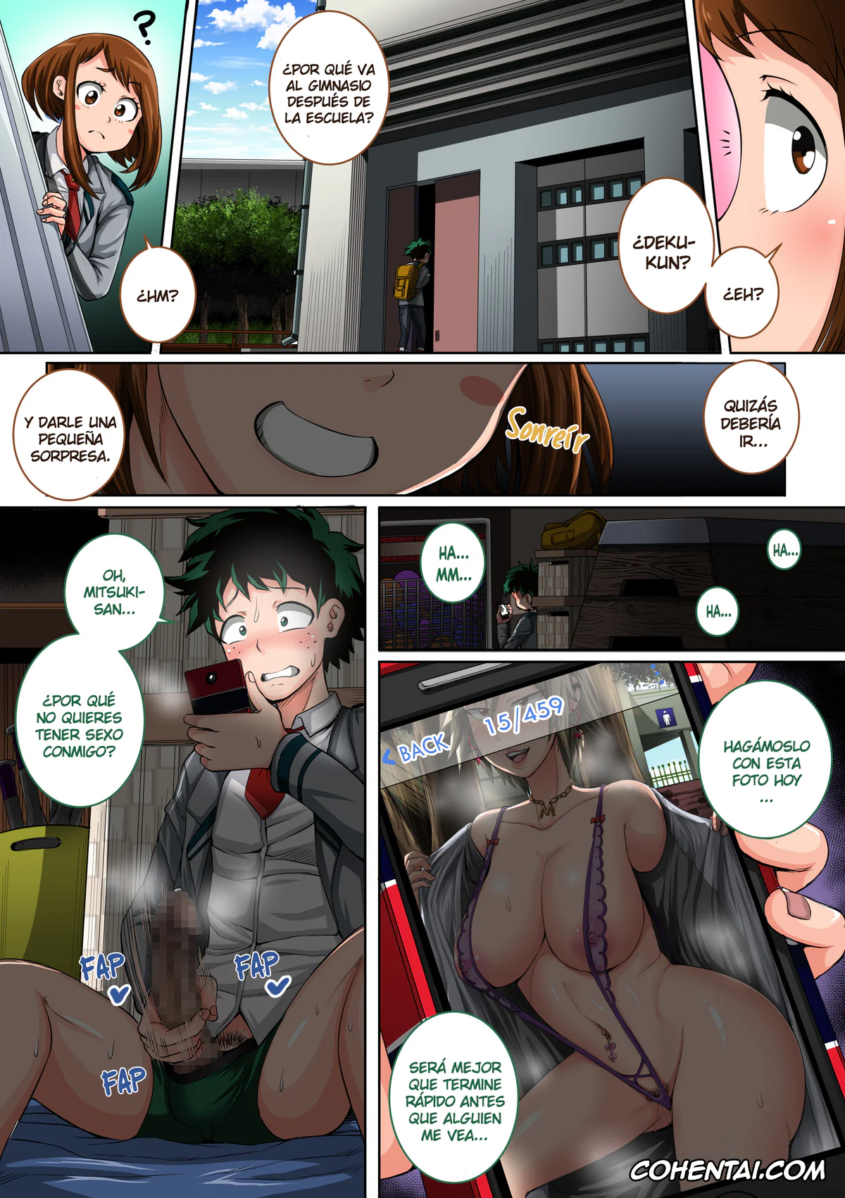 My Hero Academia | Boku No Hero Academia hentai, Izuku Midoriya hentai, Ochako Uraraka hentai, Boku no Harem Academia 03 wa: Ochako Hen «Arata na SEX Friend» (Boku no Hero Academia), pagina 3