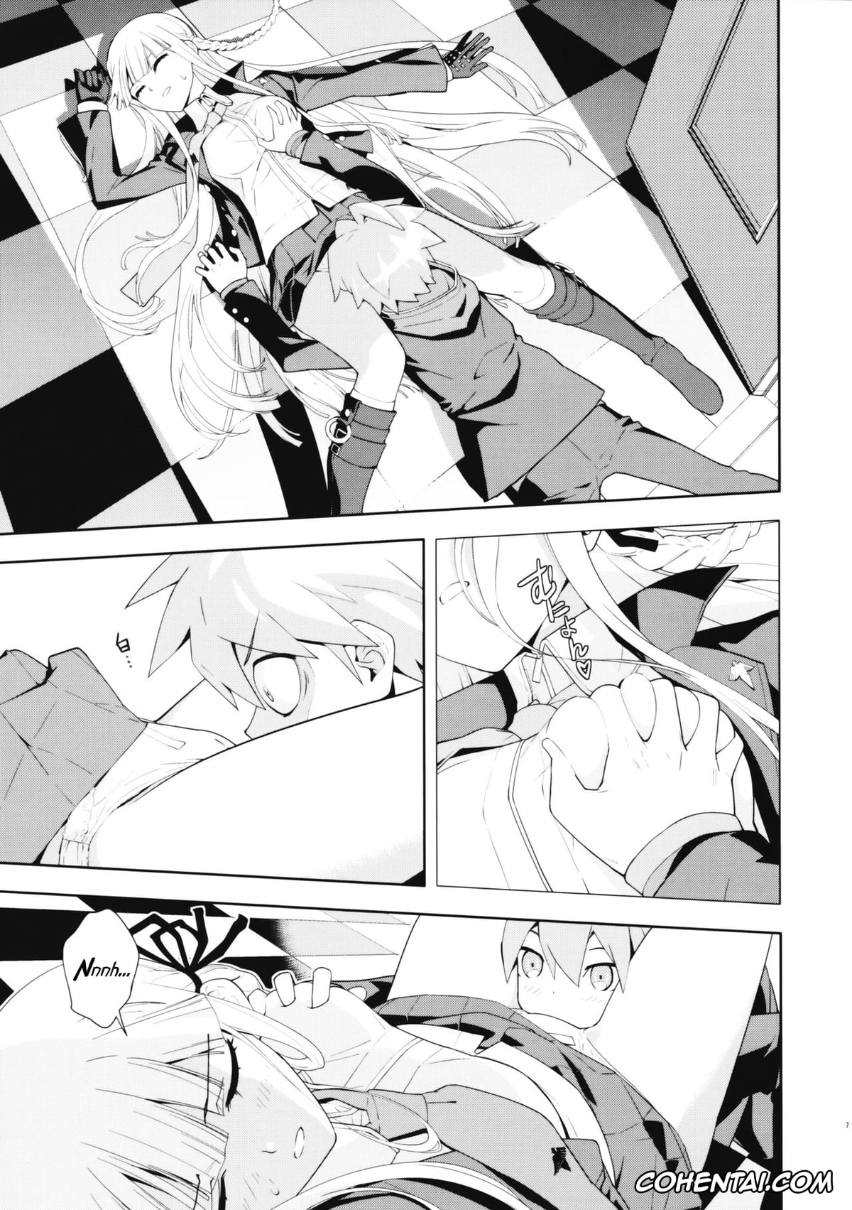 Danganronpa porno, Kyouko Kirigiri porno, Makoto Naegi porno, accident 2 (Danganronpa), pagina 8