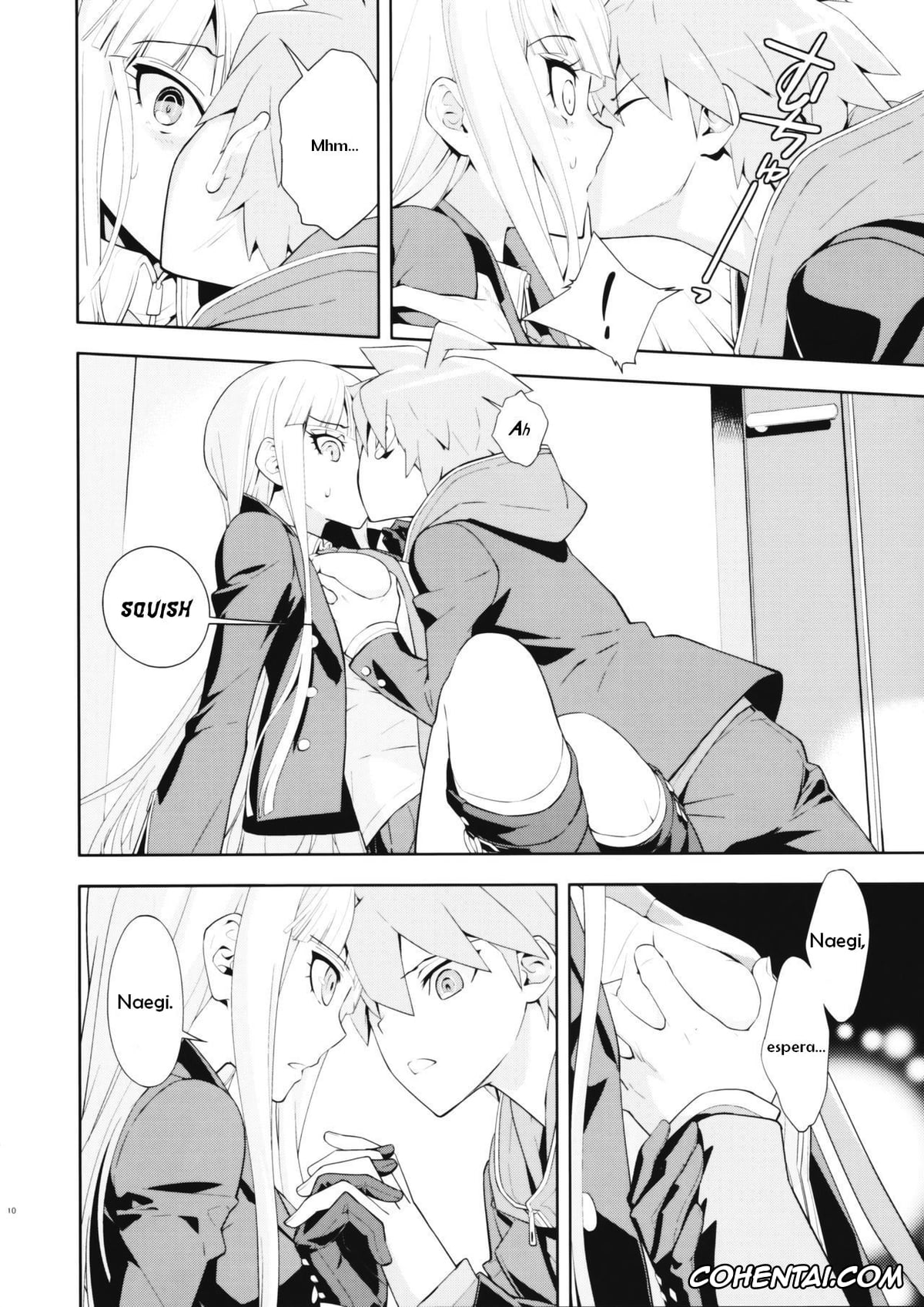 Danganronpa porno, Kyouko Kirigiri porno, Makoto Naegi porno, accident 2 (Danganronpa), pagina 11
