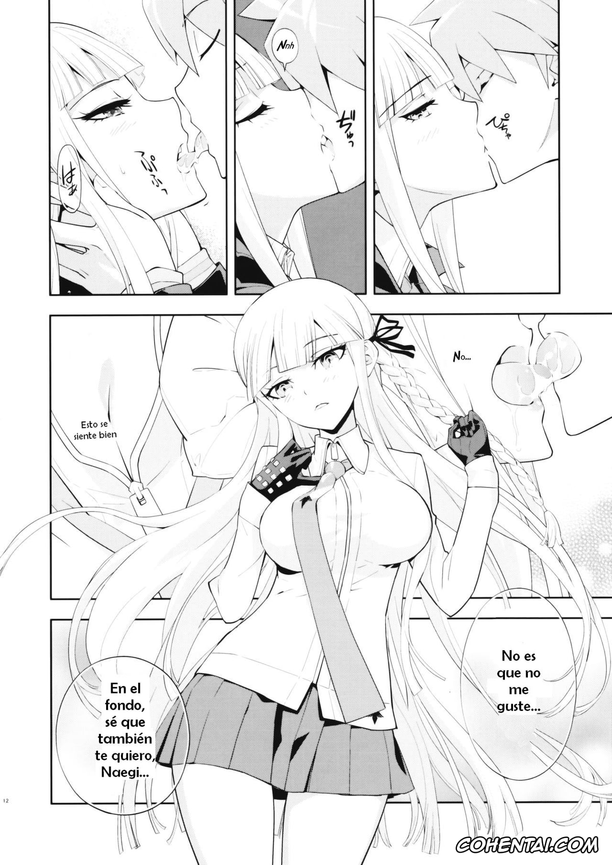 Danganronpa xxx, Kyouko Kirigiri xxx, Makoto Naegi xxx, accident 2 (Danganronpa), pagina 13