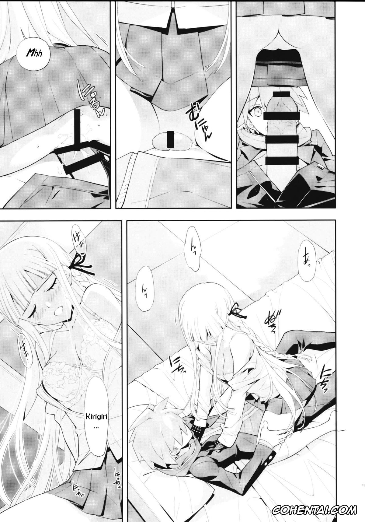 Danganronpa hentai, Kyouko Kirigiri hentai, Makoto Naegi hentai, accident 2 (Danganronpa), pagina 18