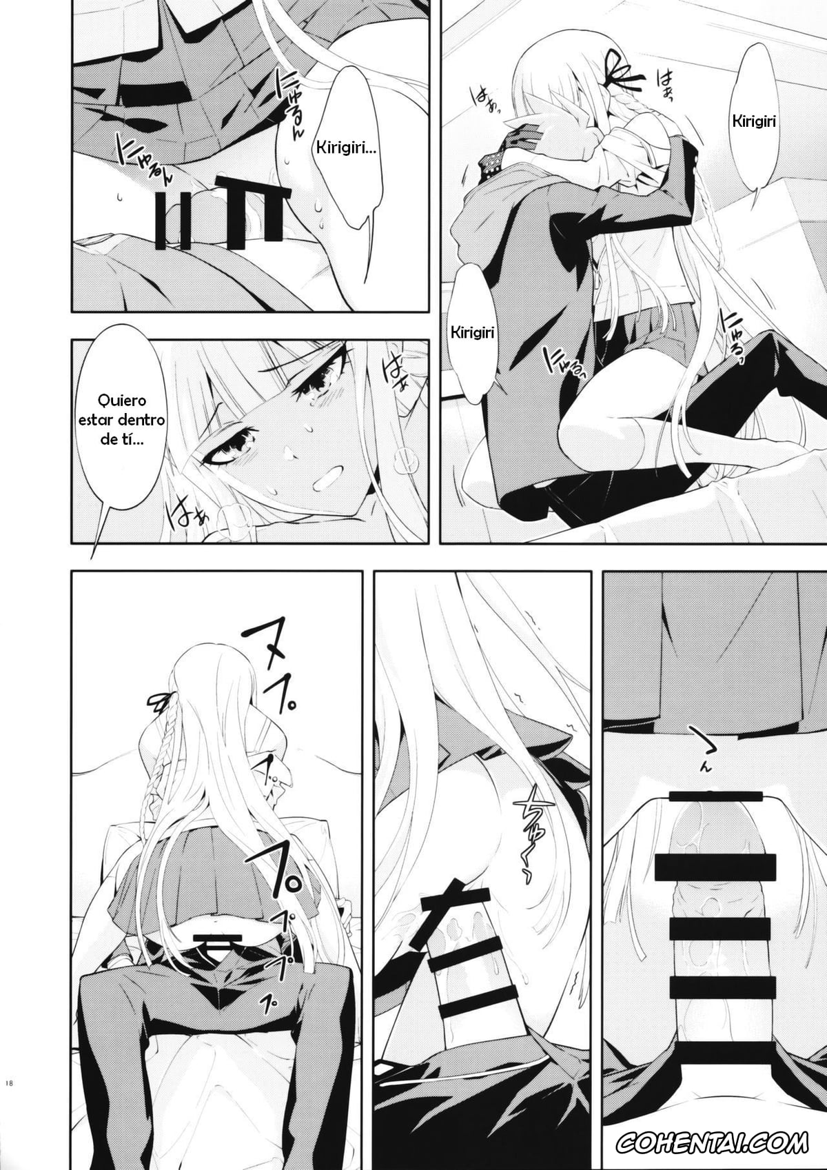 Danganronpa xxx, Kyouko Kirigiri xxx, Makoto Naegi xxx, accident 2 (Danganronpa), pagina 19