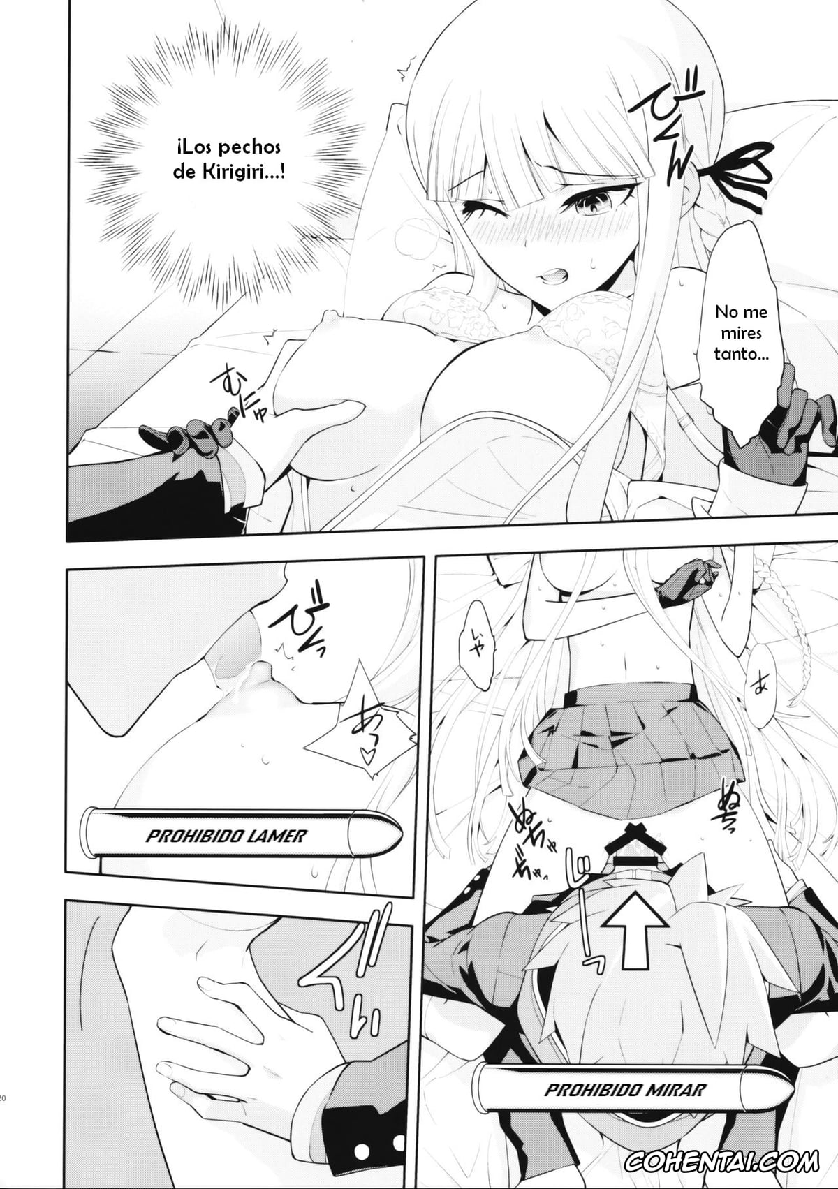 Danganronpa hentai, Kyouko Kirigiri hentai, Makoto Naegi hentai, accident 2 (Danganronpa), pagina 21