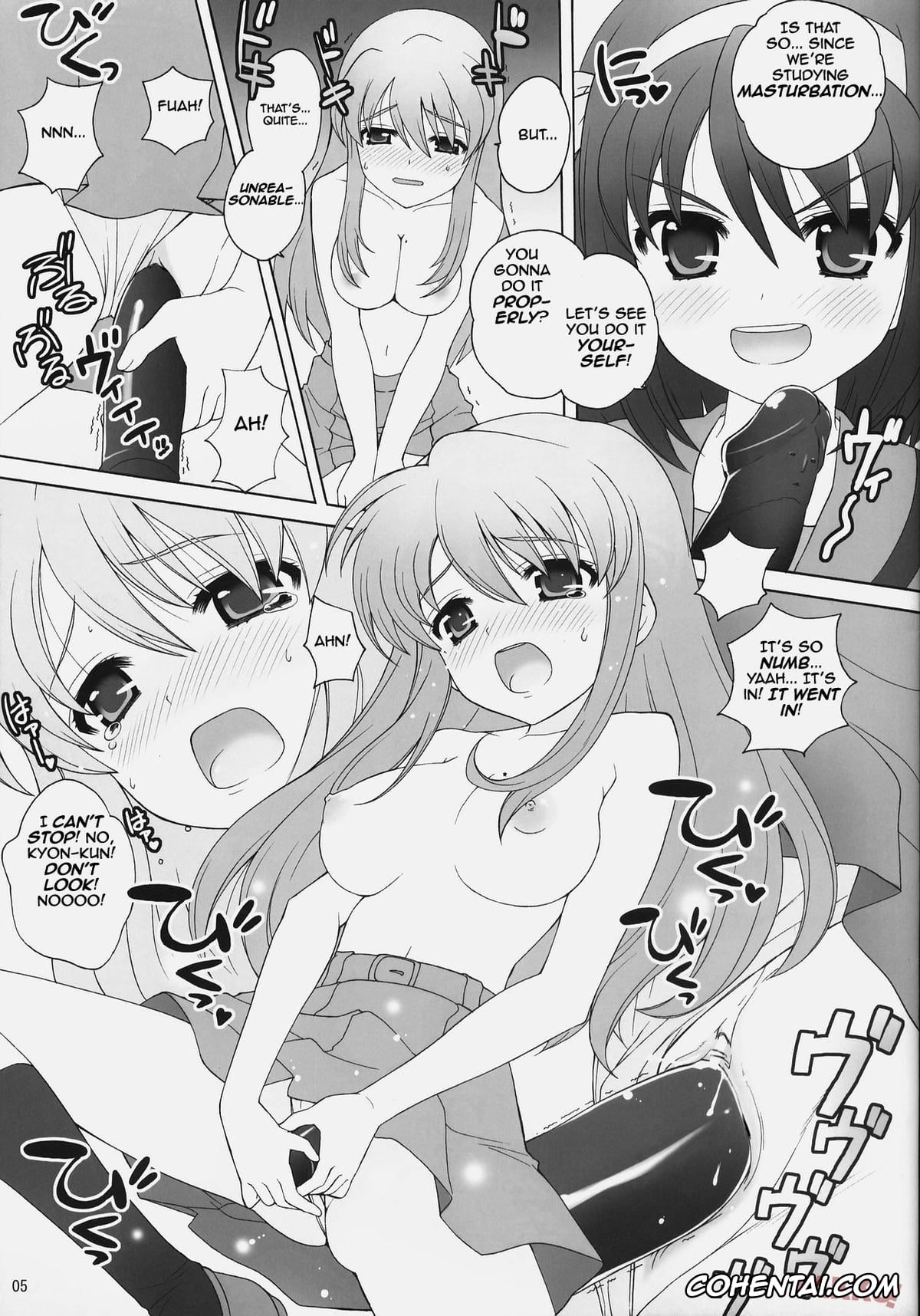 The Melancholy Of Haruhi Suzumiya | Suzumiya Haruhi No Yuuutsu porno, Haruhi Suzumiya porno, Kyon porno, Mikuru Asahina porno, Yuki Nagato porno, Suzumiya Haruhi no Daikenkyuu! (The Melancholy of Haruhi Suzumiya), pagina 5
